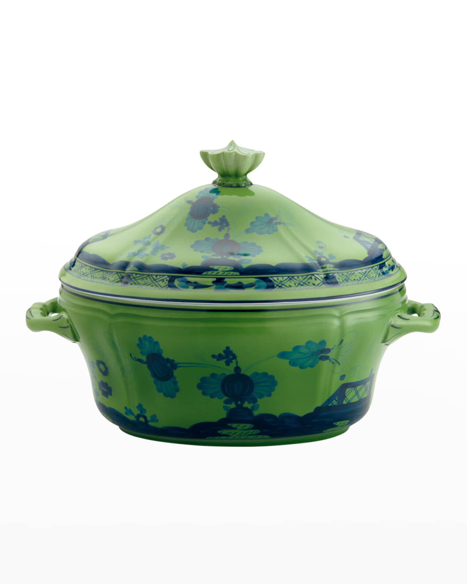 Oriente Italiano Oval Tureen With Cover 0