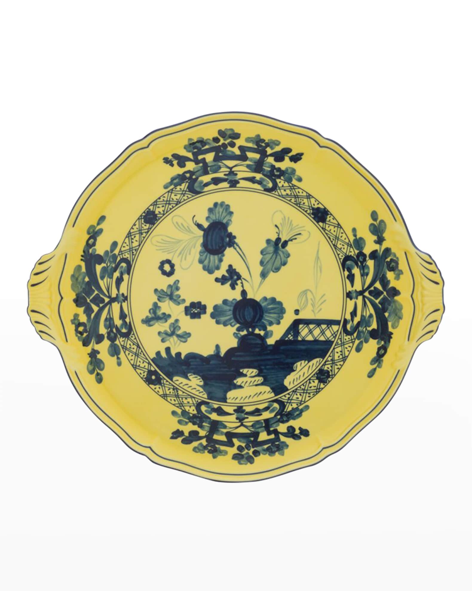 Antico Doccia Round Cake Plate 0