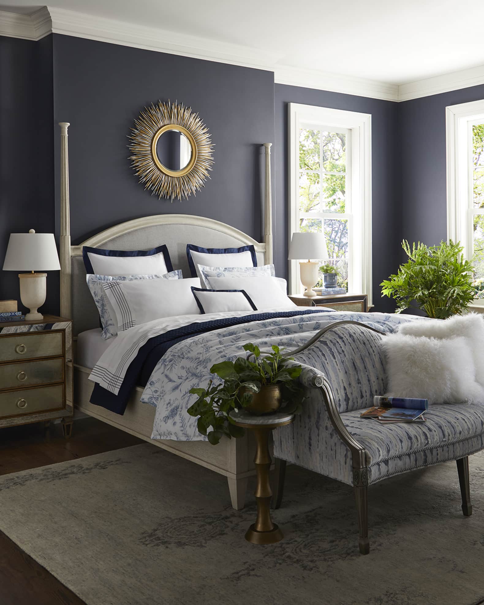 Ralph Lauren Home Genevieve Floral King Comforter Neiman Marcus