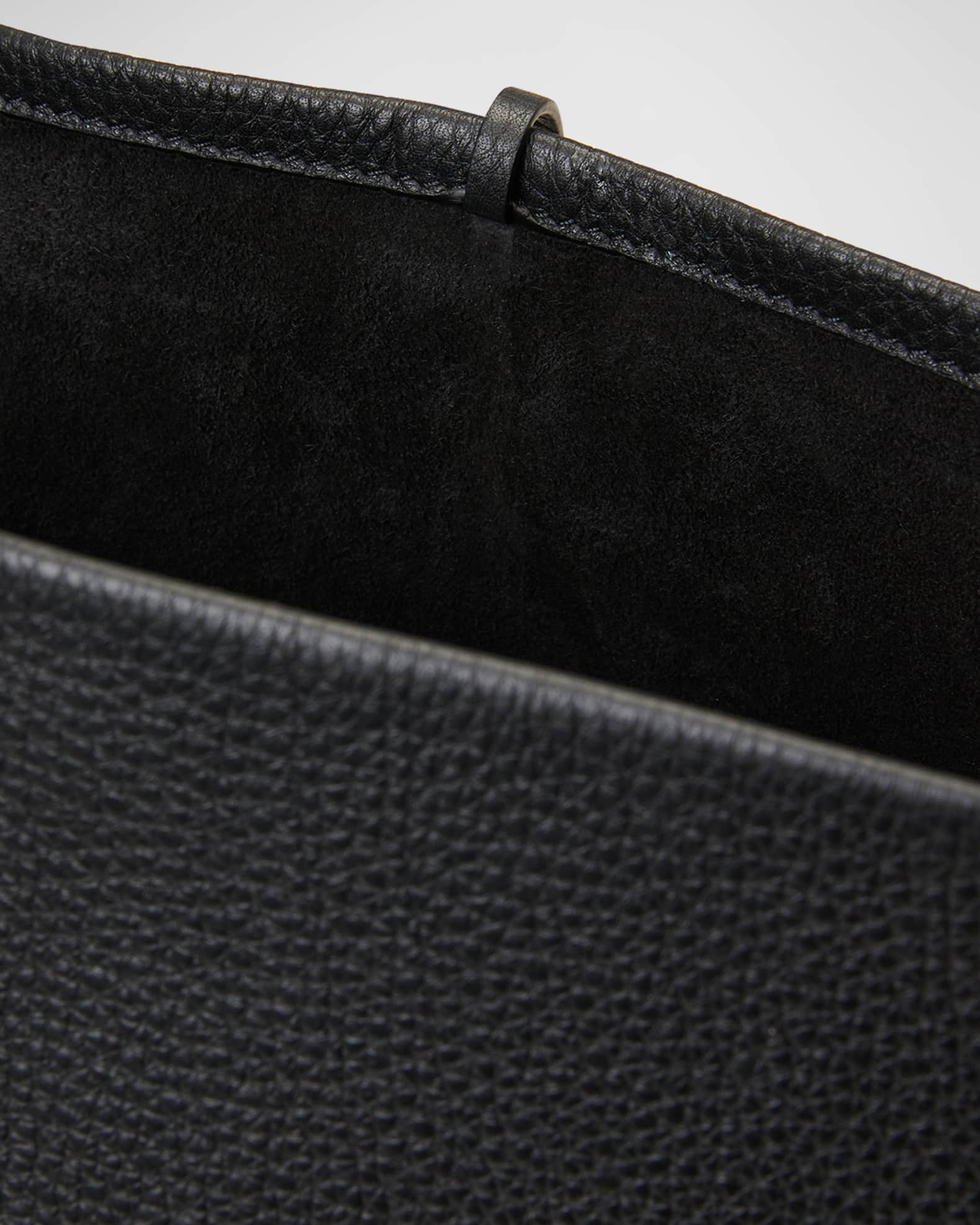 THE ROW N/S Park Tote Medium in Lux Grained Calfksin