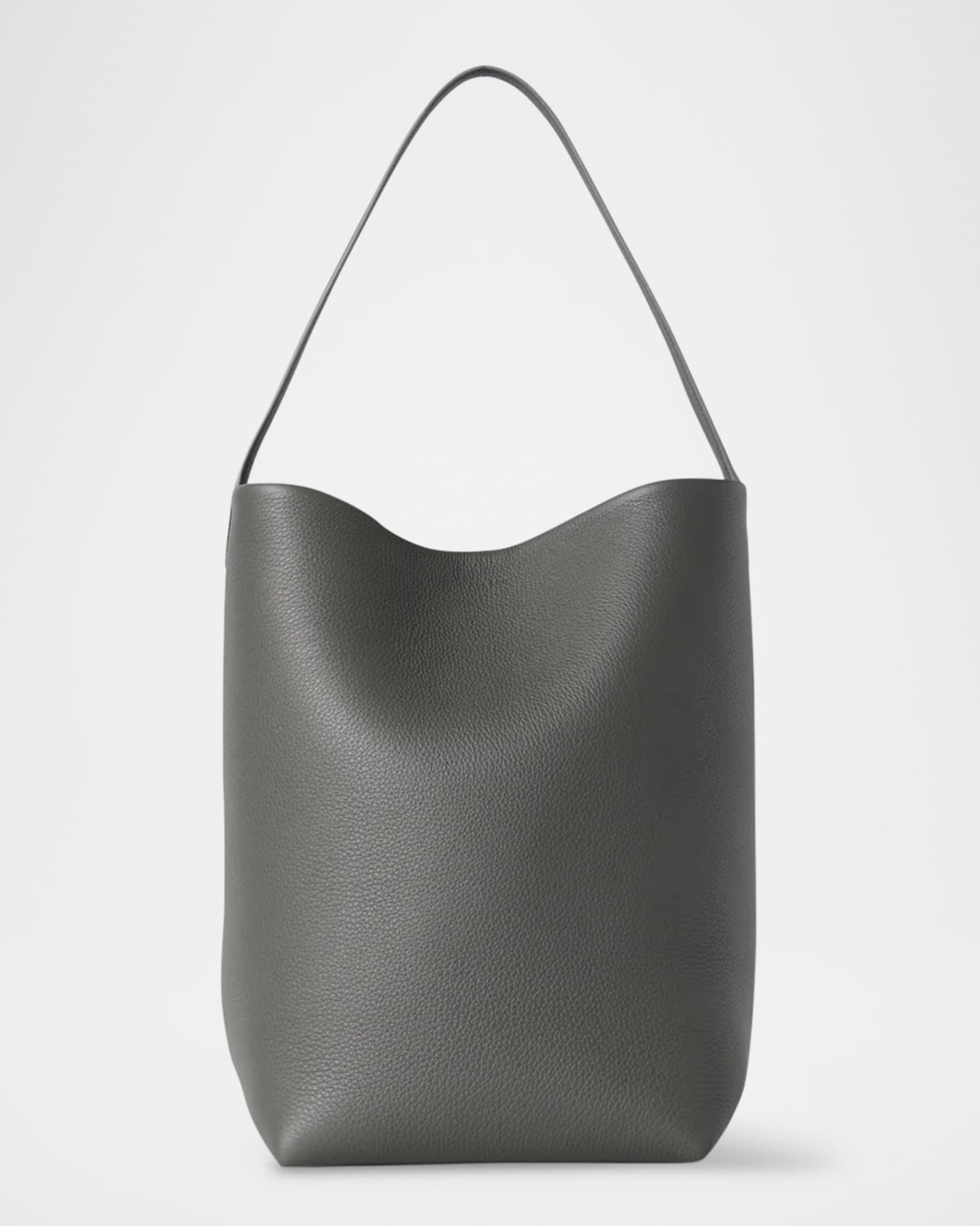 THE ROW N/S Park Tote Medium in Lux Grained Calfksin