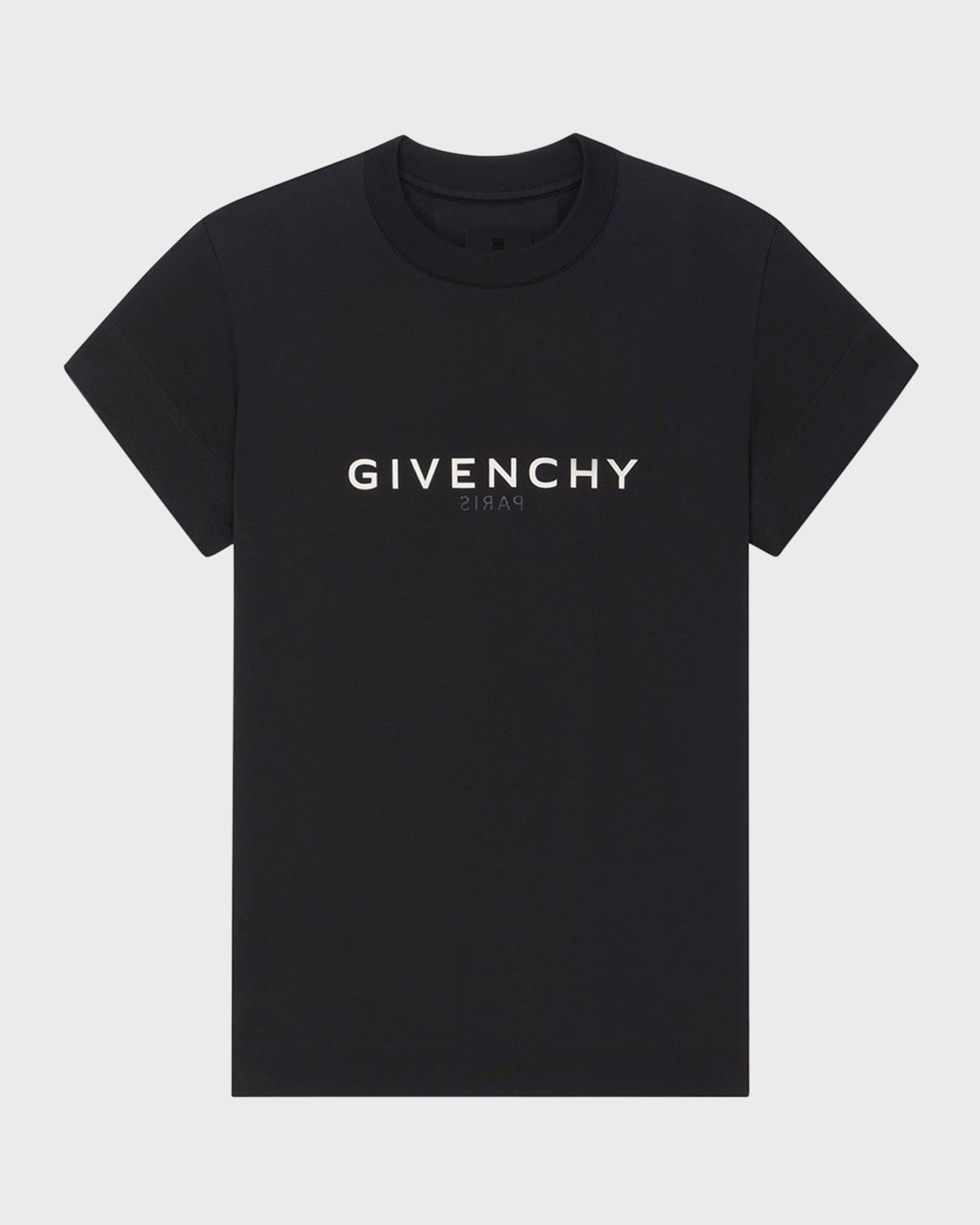 Givenchy Kids high-waisted logo-embroidery shorts - Black