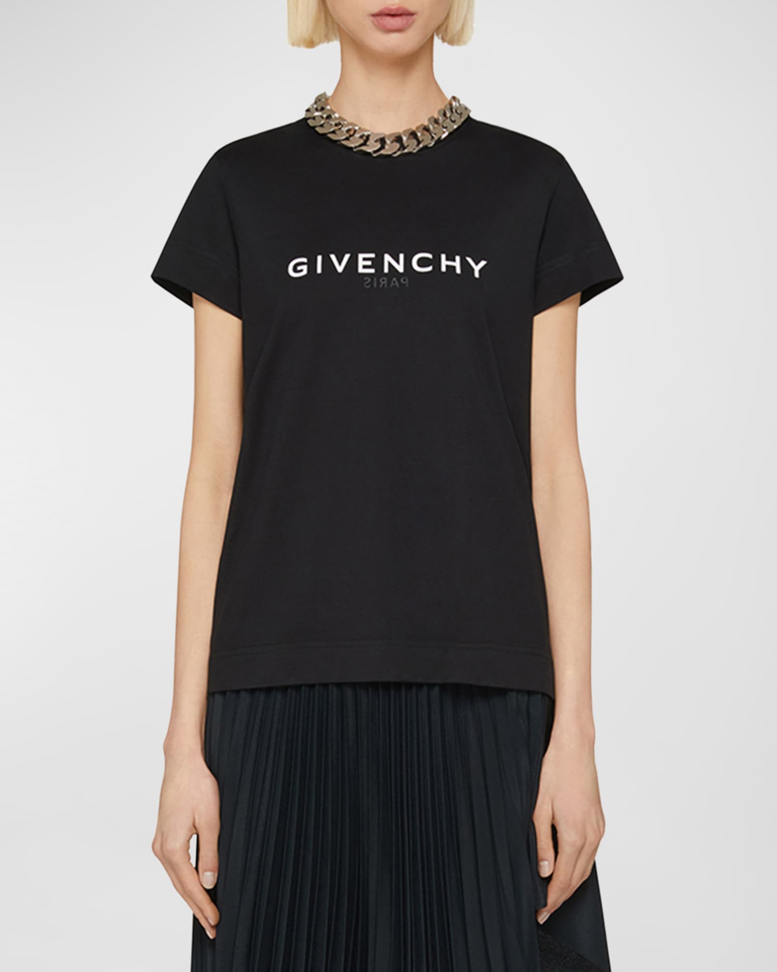 Givenchy 4G black crew-neck T-shirt