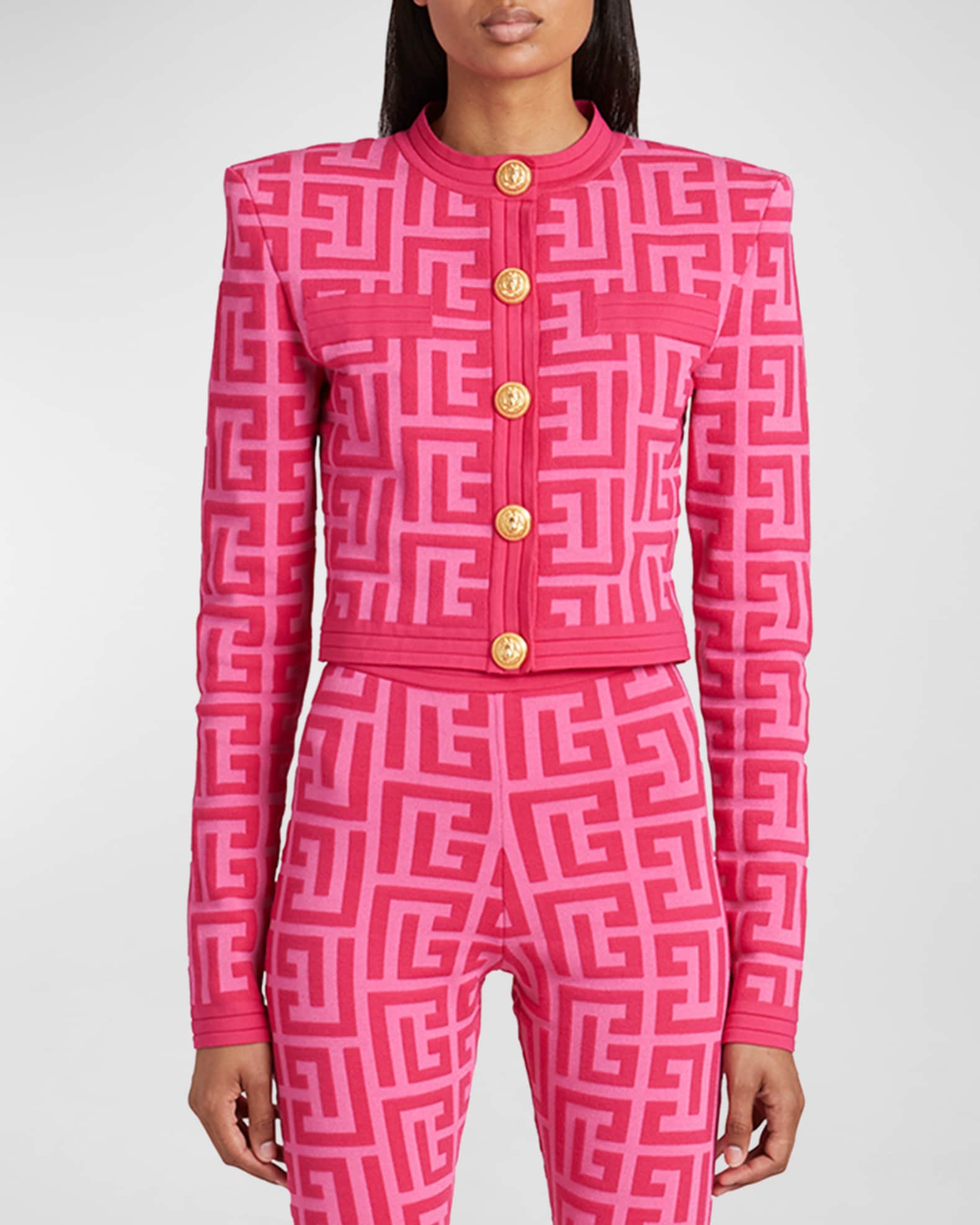 Monogram Pixel Knit Top - Women - Ready-to-Wear
