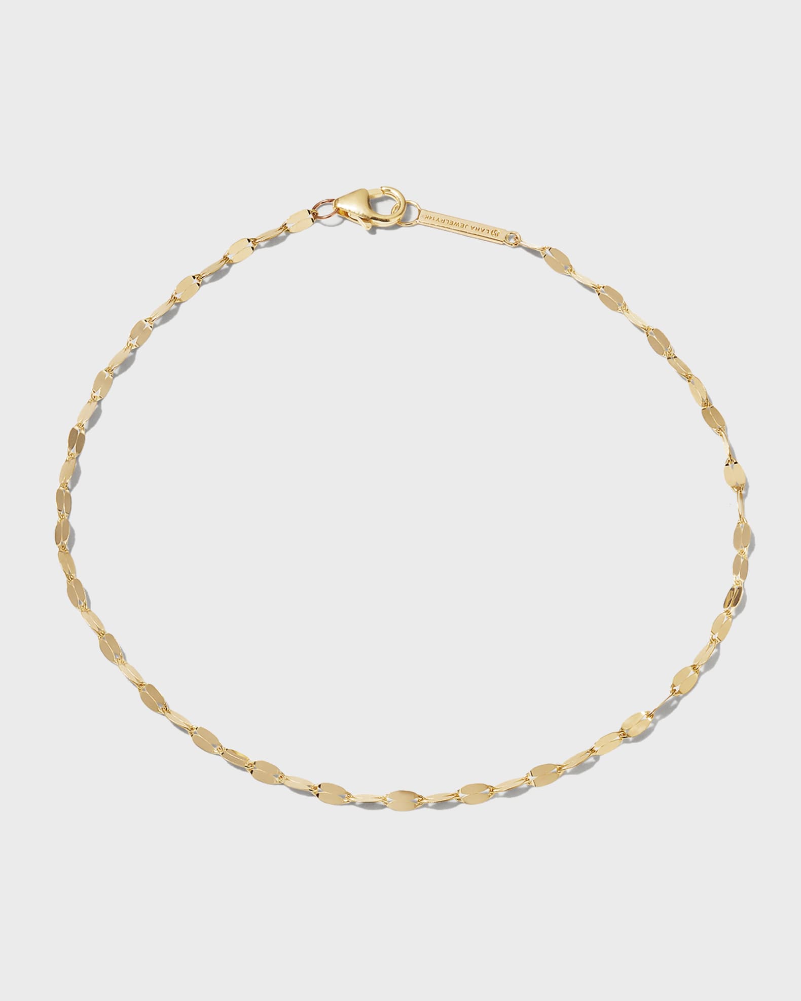 LANA Mega Gloss Blake Chain Anklet Neiman Marcus