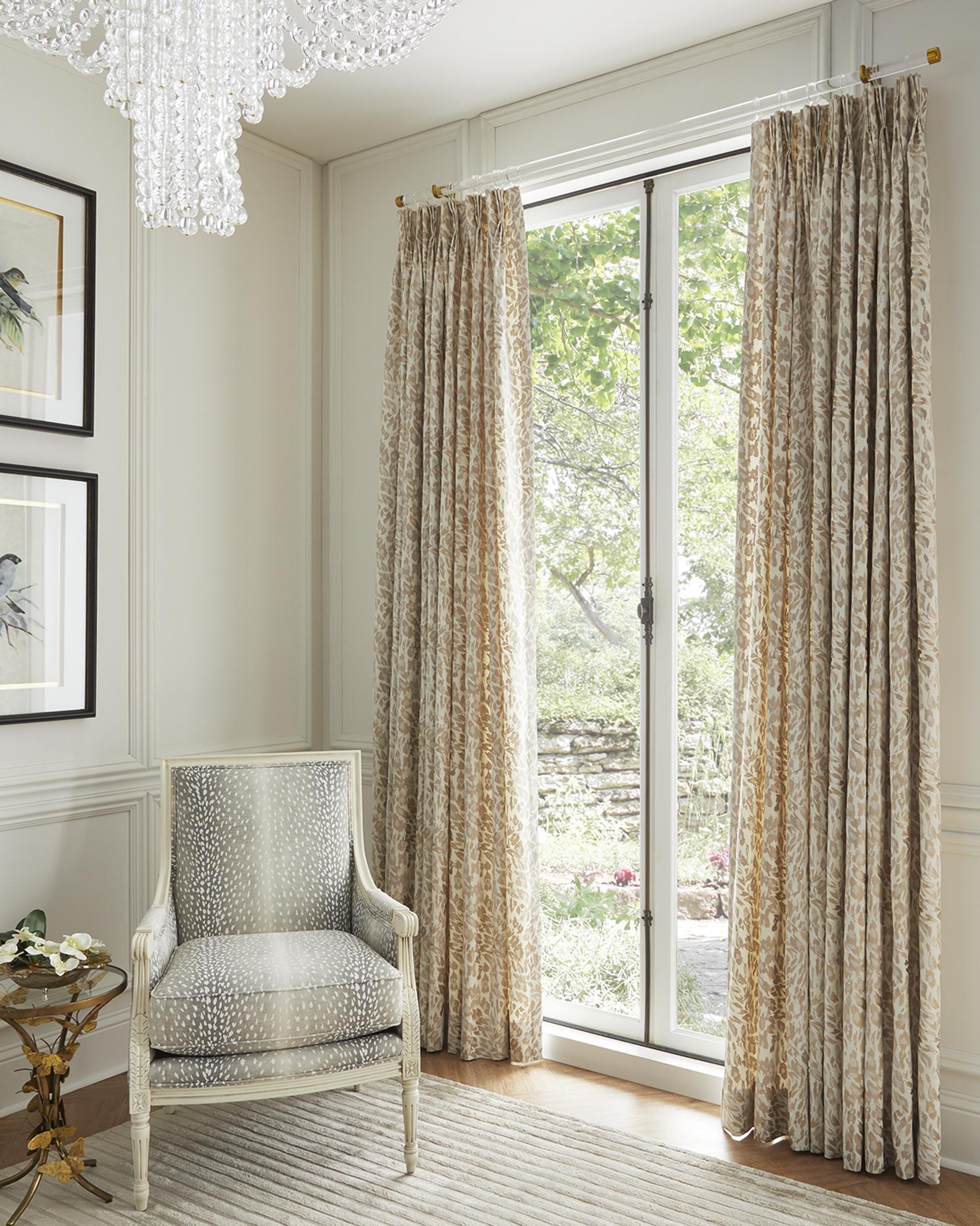 Legacy Kalahari French Pleat 96" Drapery Panels, Set of 2 | Neiman Marcus
