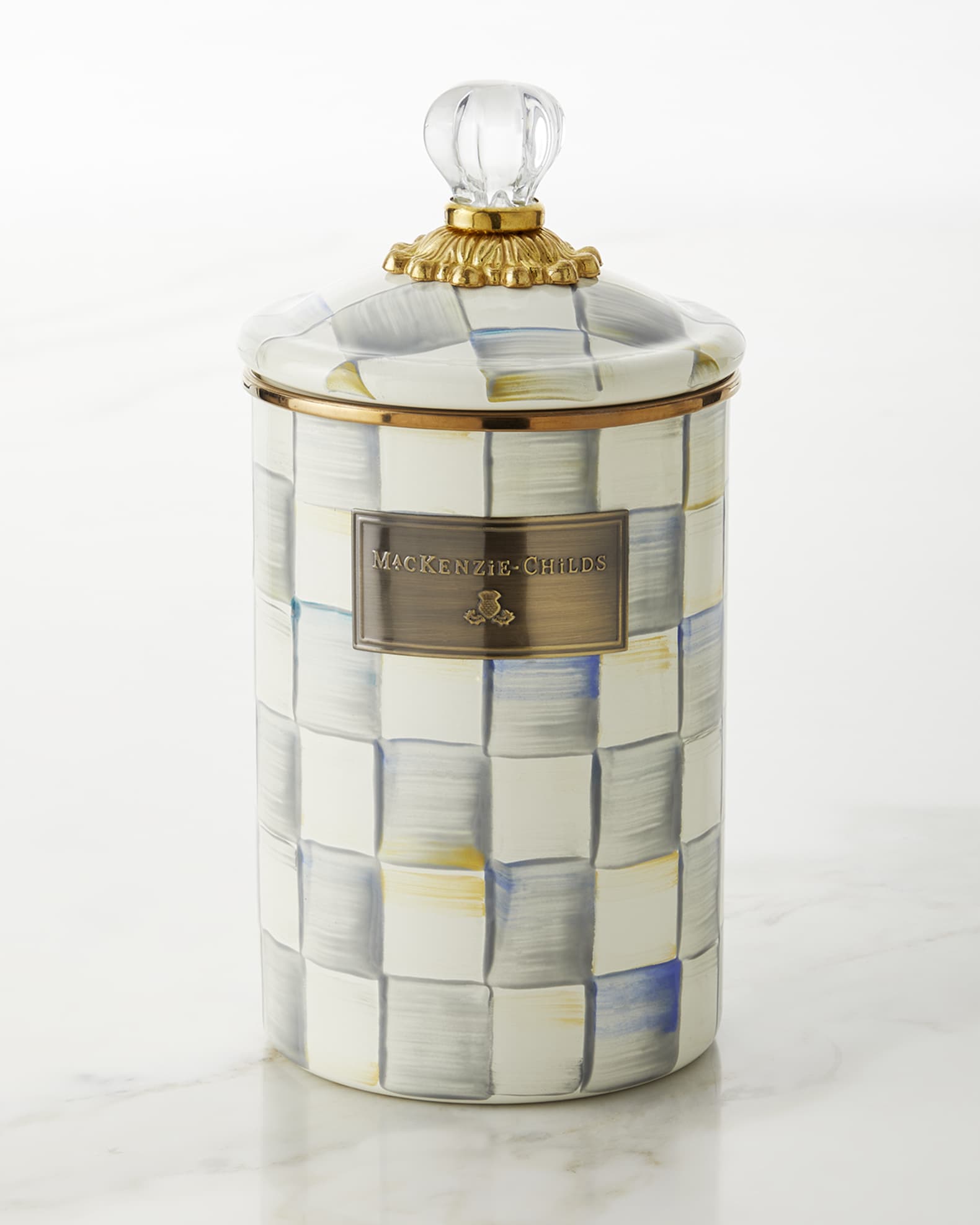 Sterling Check Large Canister