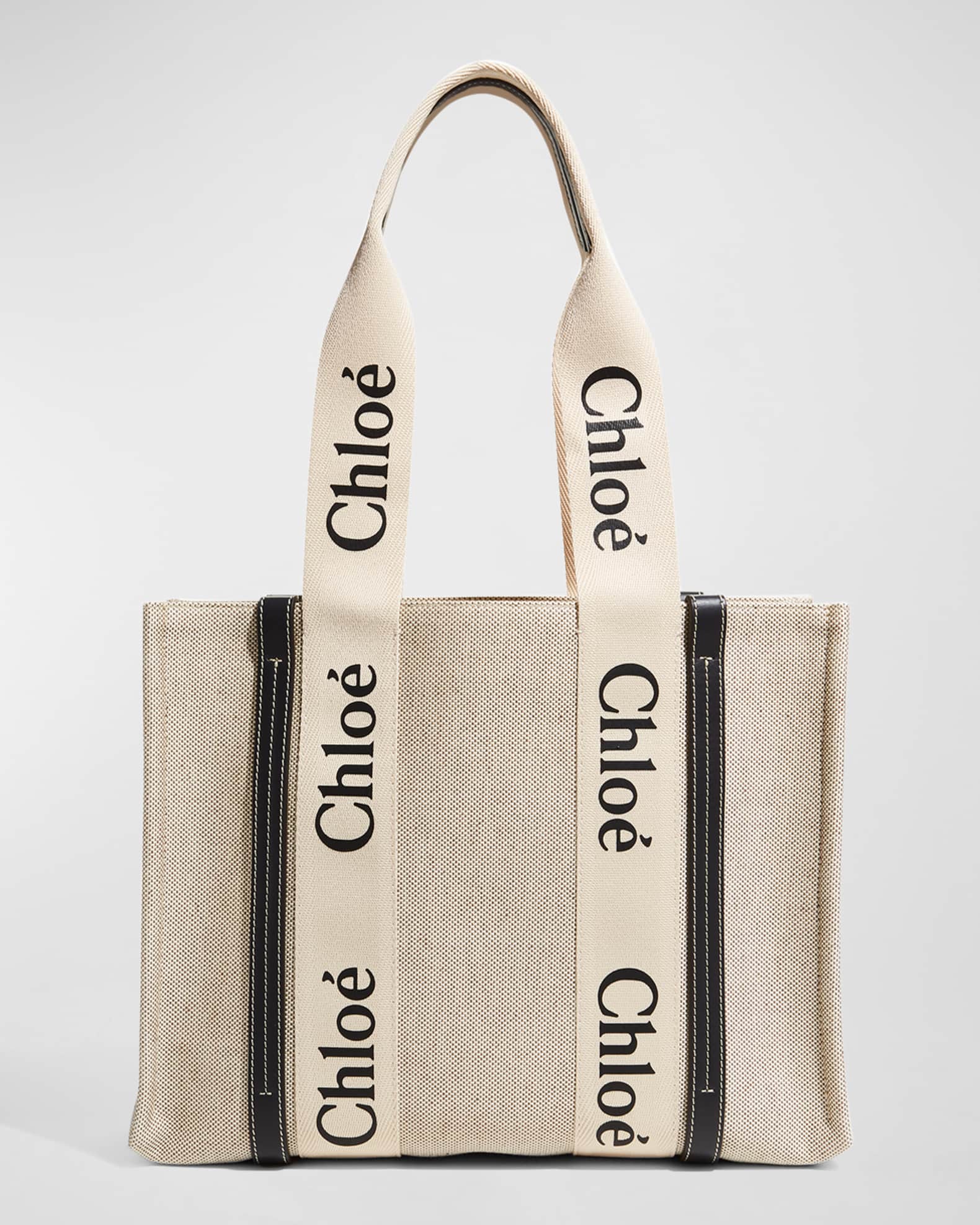 Chloe Woody Medium Tote Bag | Neiman Marcus