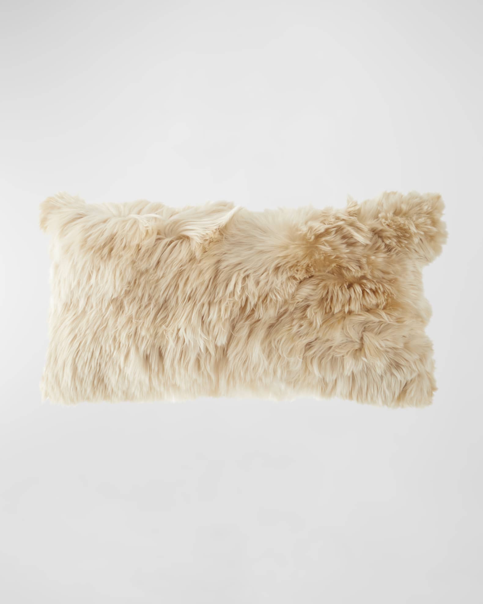 Suri Alpaca Lumbar Pillow 1