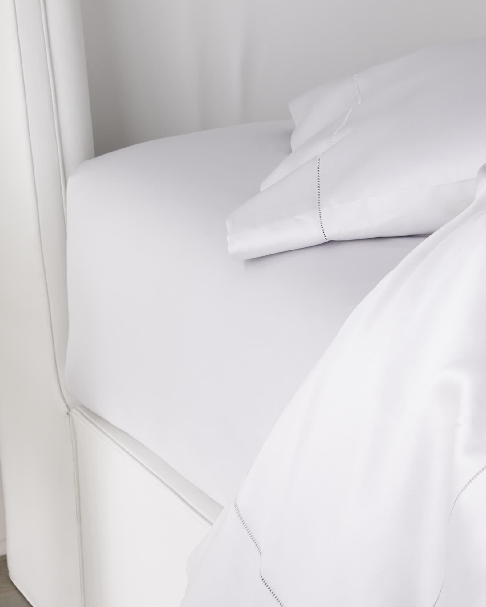 Giza 45 King Sateen Fitted Sheet 0