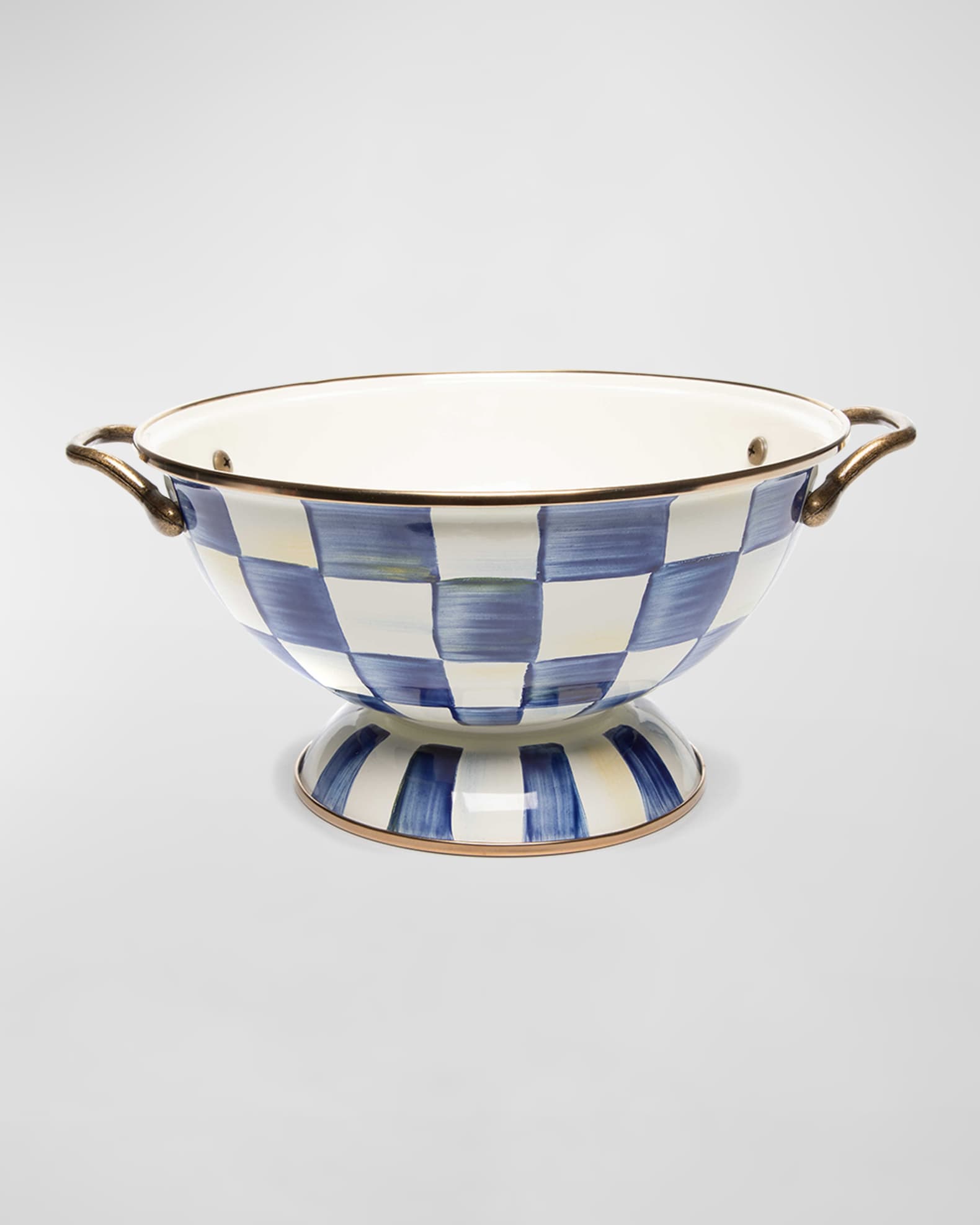 Royal Check Enamel Almost Everything Bowl 0