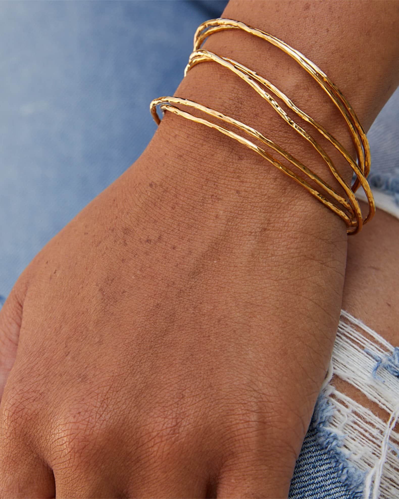 SOKO Nyundo Stacking Bracelets Set of 3 Neiman Marcus