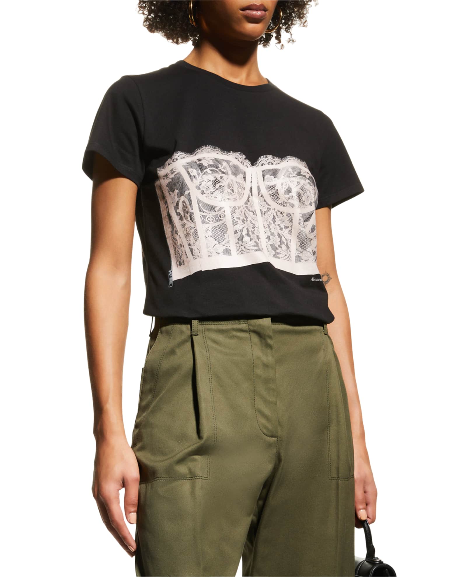 Tee shirt bustier hotsell