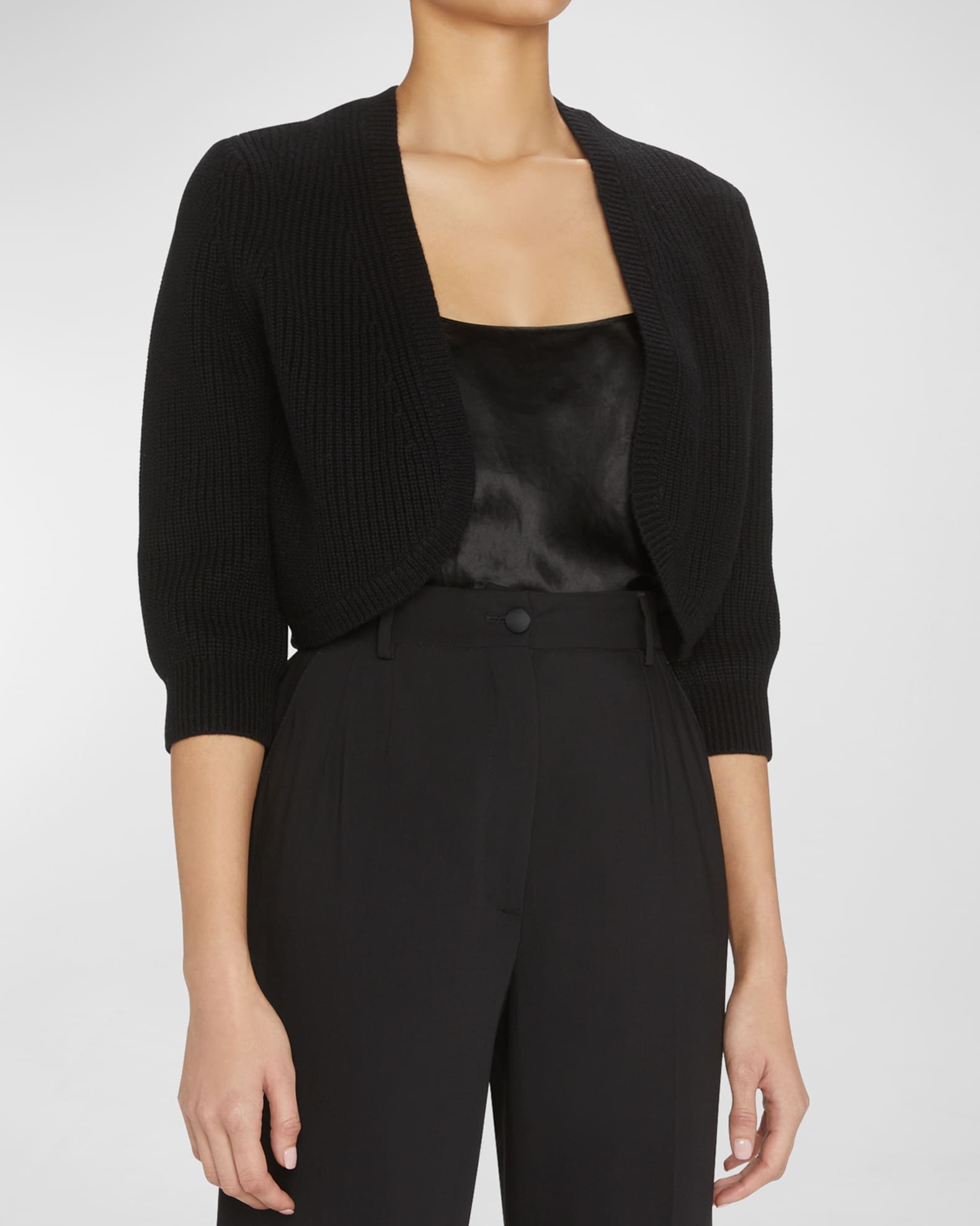 Michael Kors Collection Cashmere Cropped Shrug Neiman Marcus