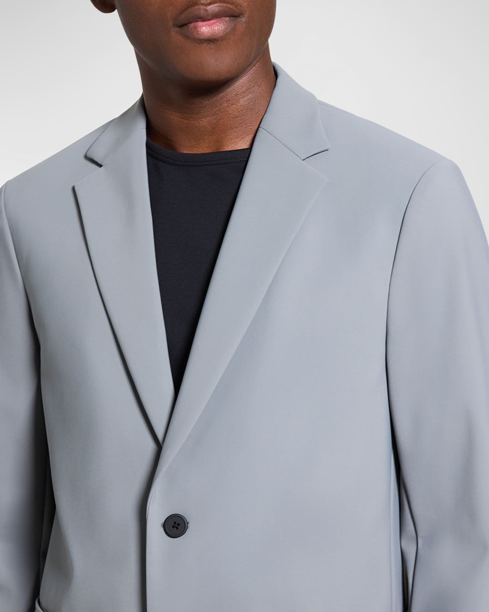 Theory Mens Clinton Fl.aero Nylojacket Blue Theory Men's Clinton