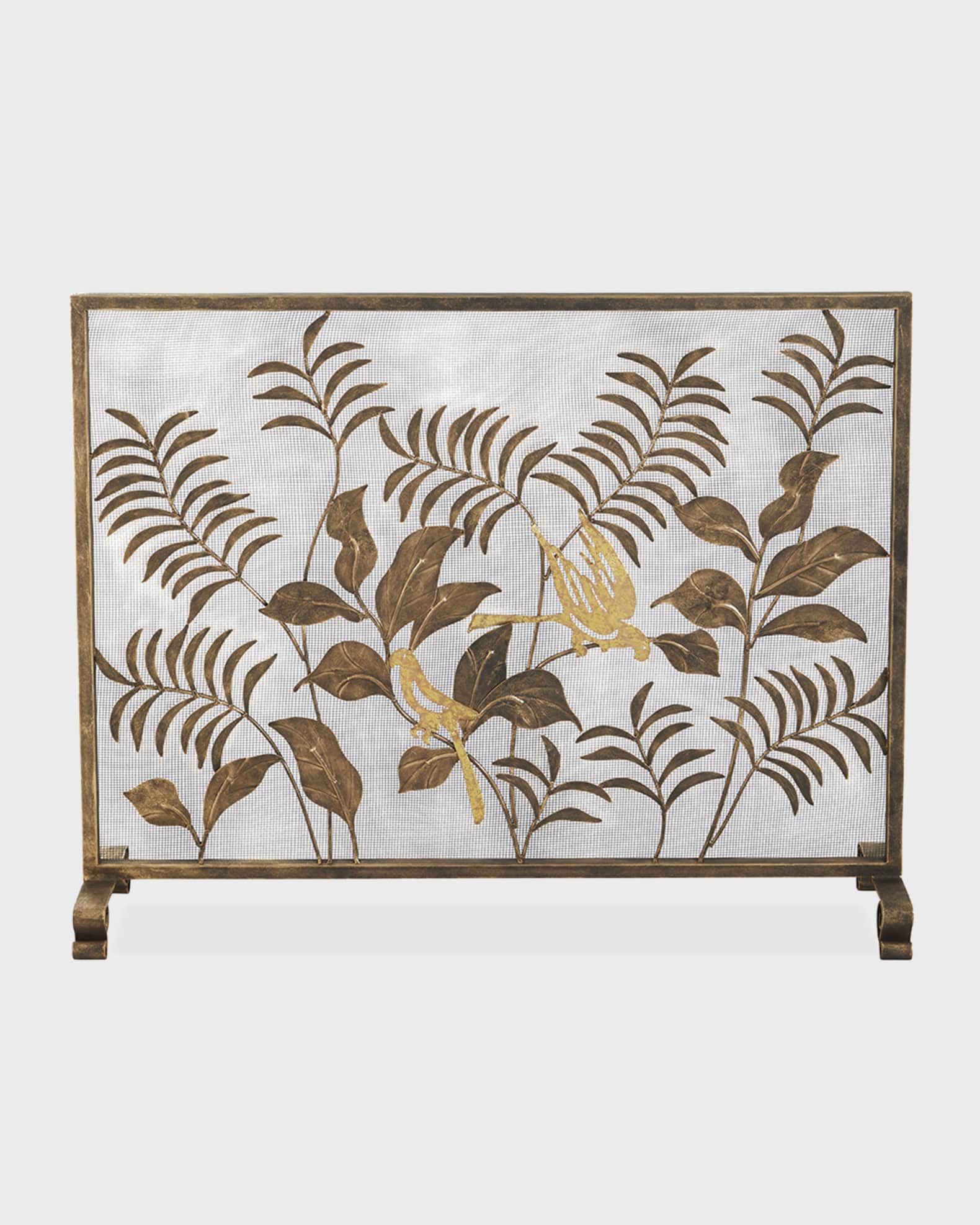 Bird Accent Fire Screen 1