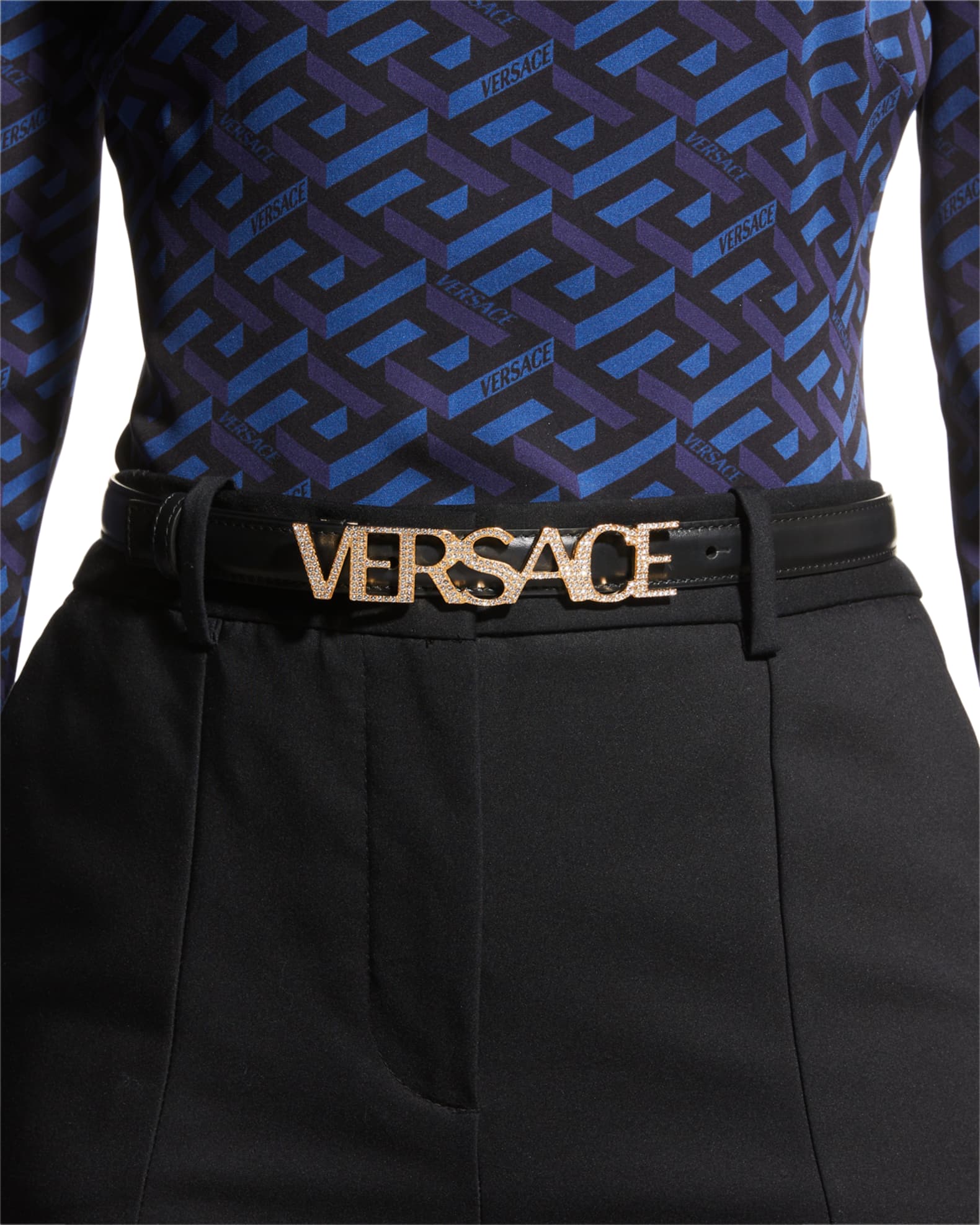 Versace belt shirt cheap