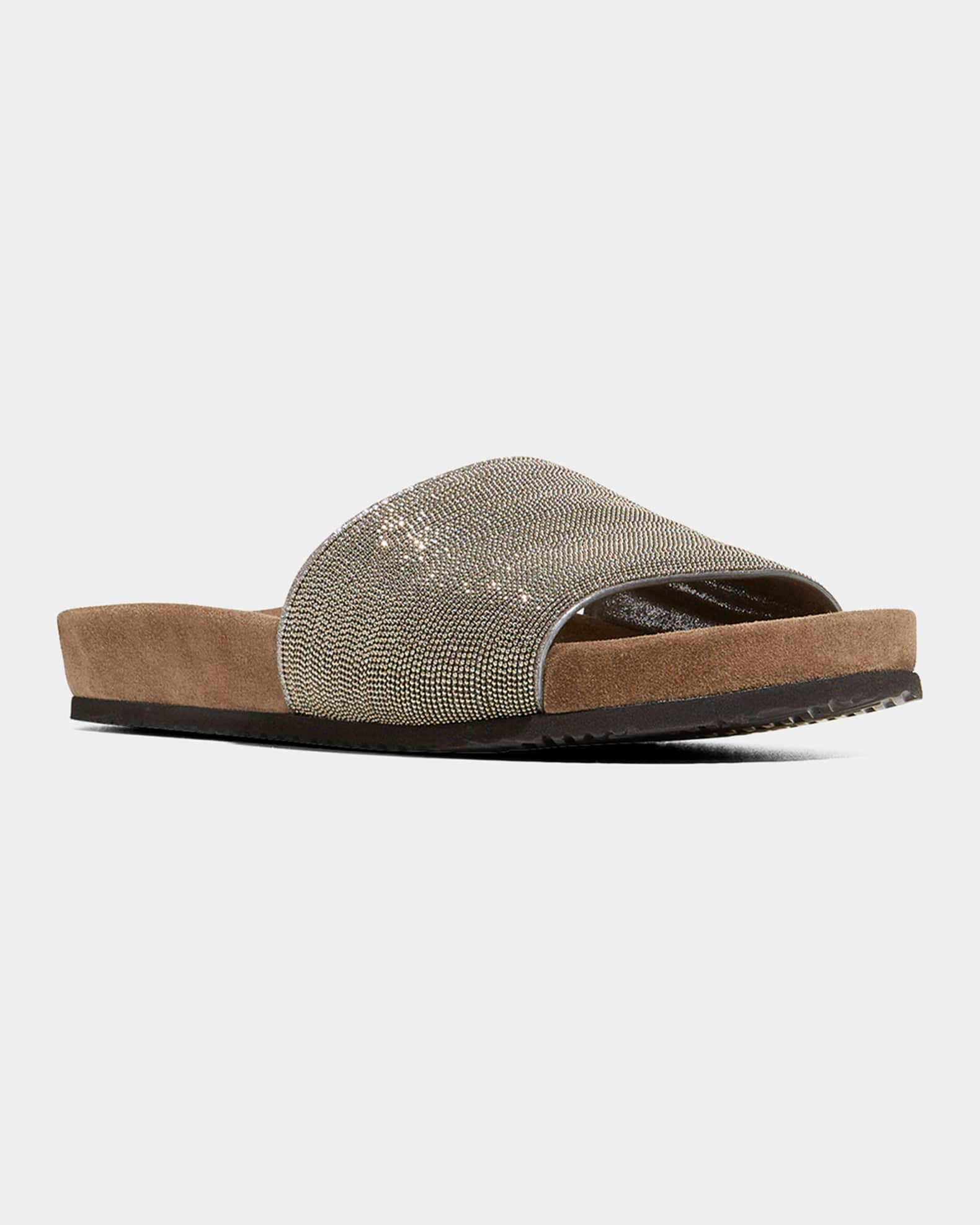 Monili Band Flat Pool Sandals 1