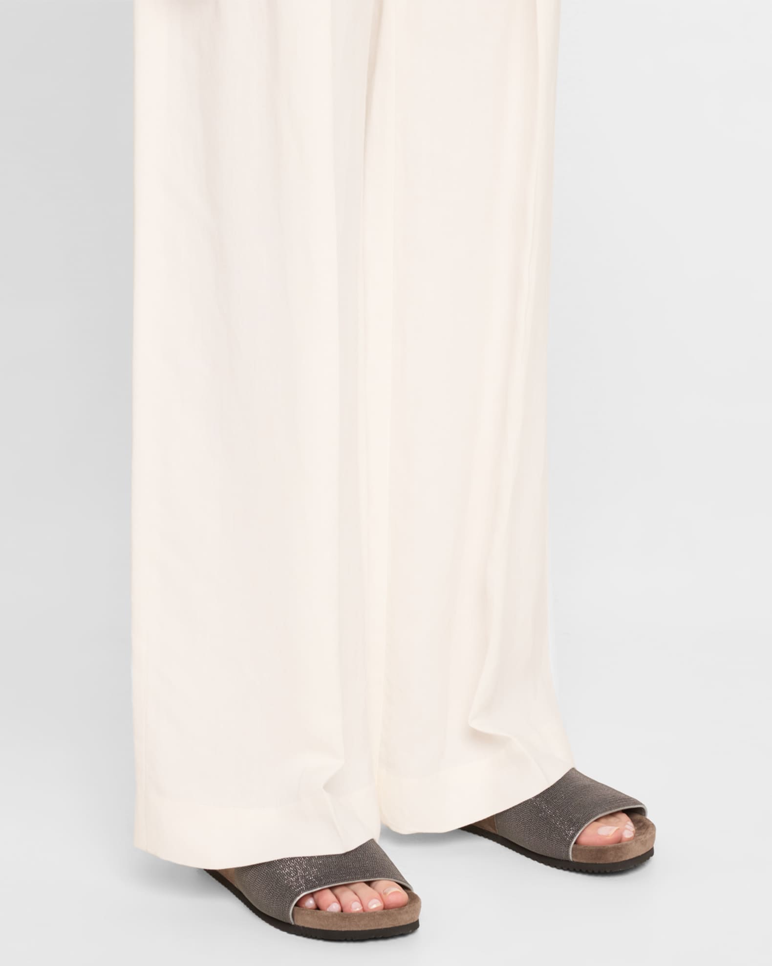 Monili Band Flat Pool Sandals 1