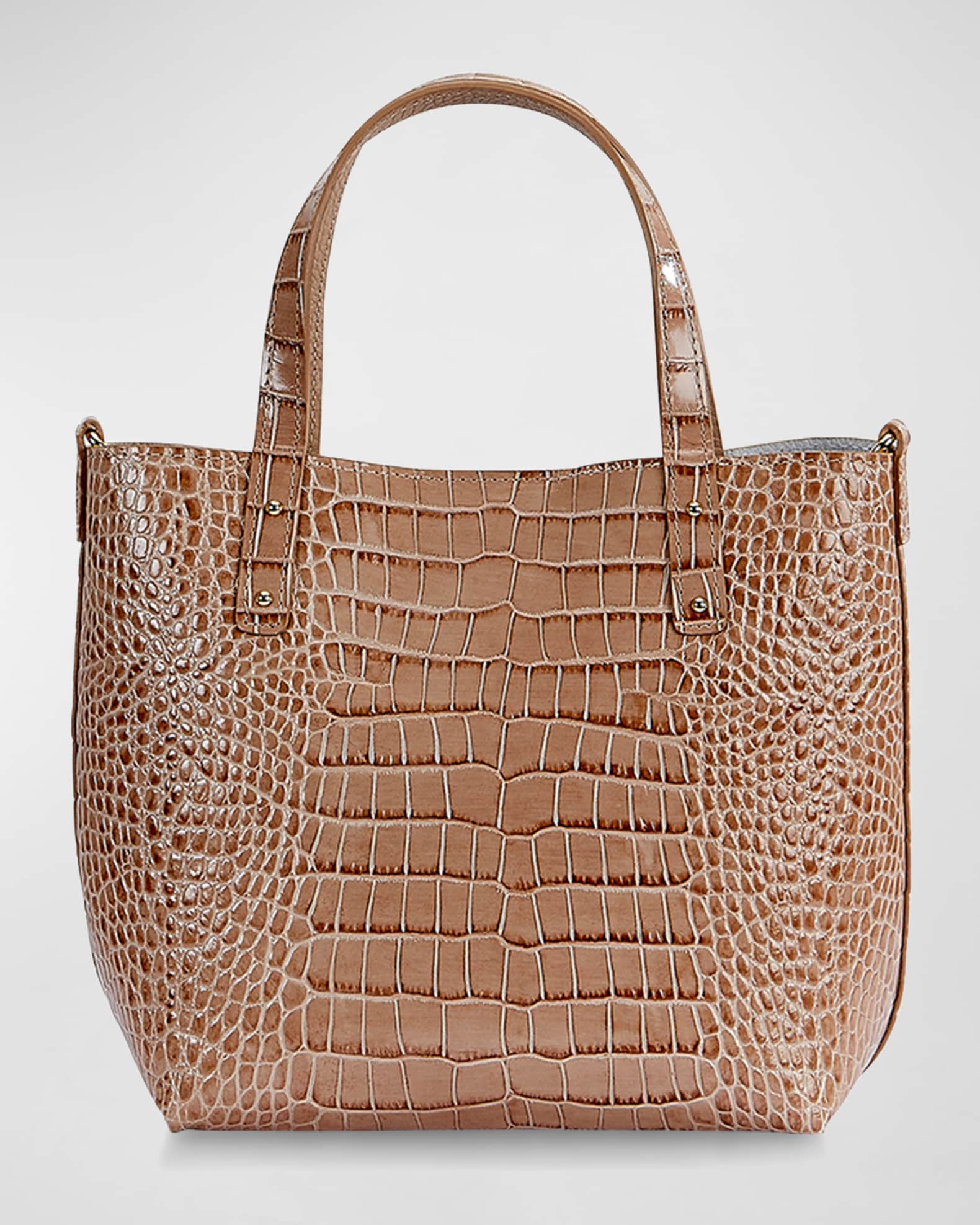 Mock croc tote bag hotsell