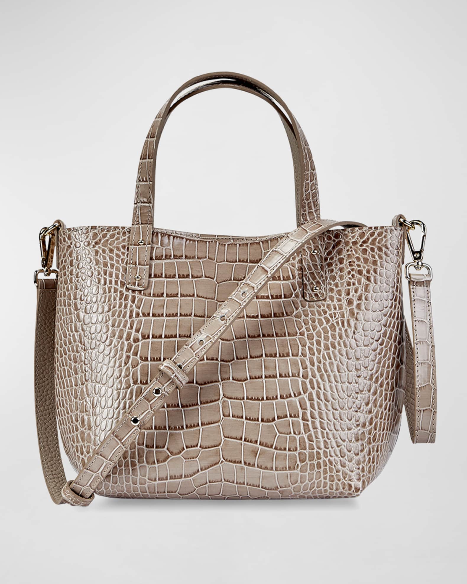 Alex Mock Croc Mini Tote Bag