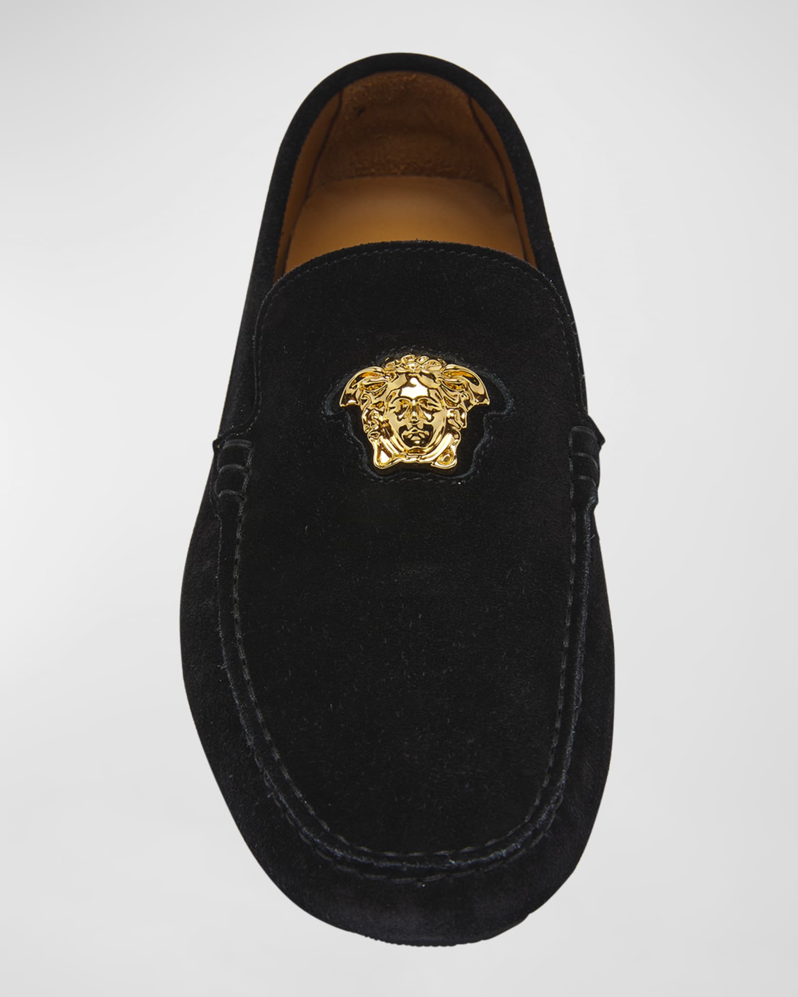 Versace suede shoes new arrivals