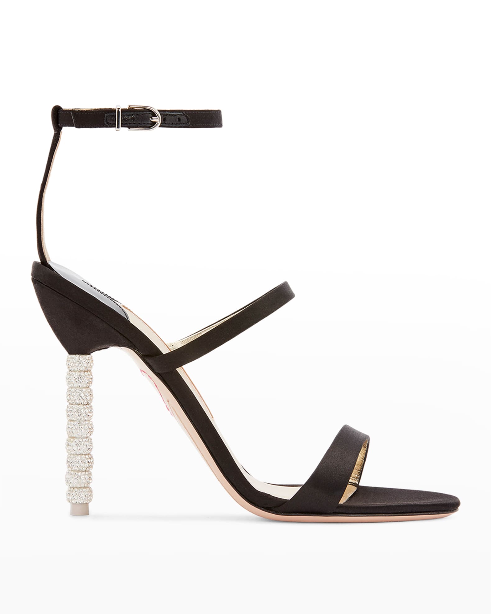 Sophia Webster Rosalind Strappy Crystal-Heel Sandals | Neiman Marcus
