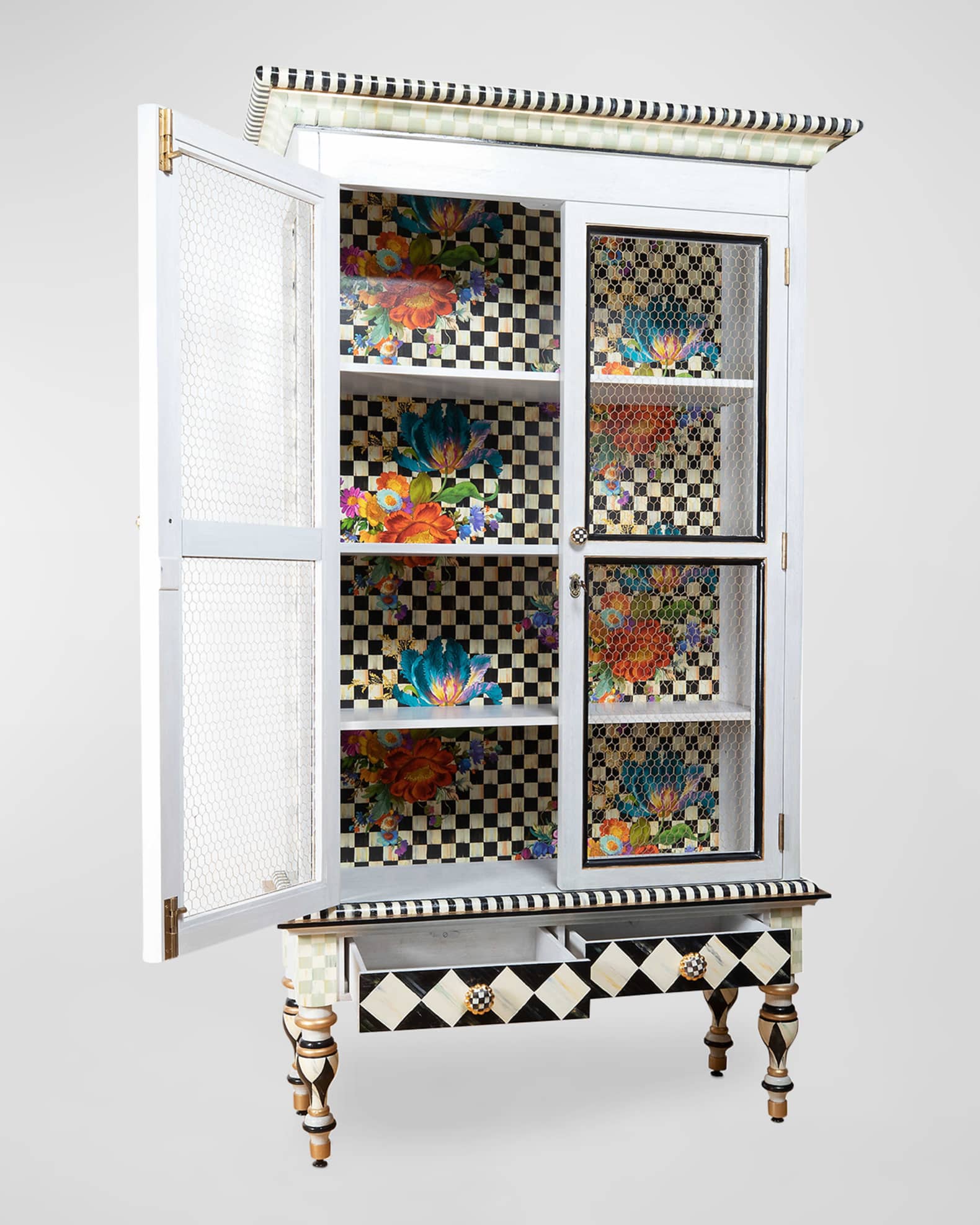 Flower Market Cabinet 1