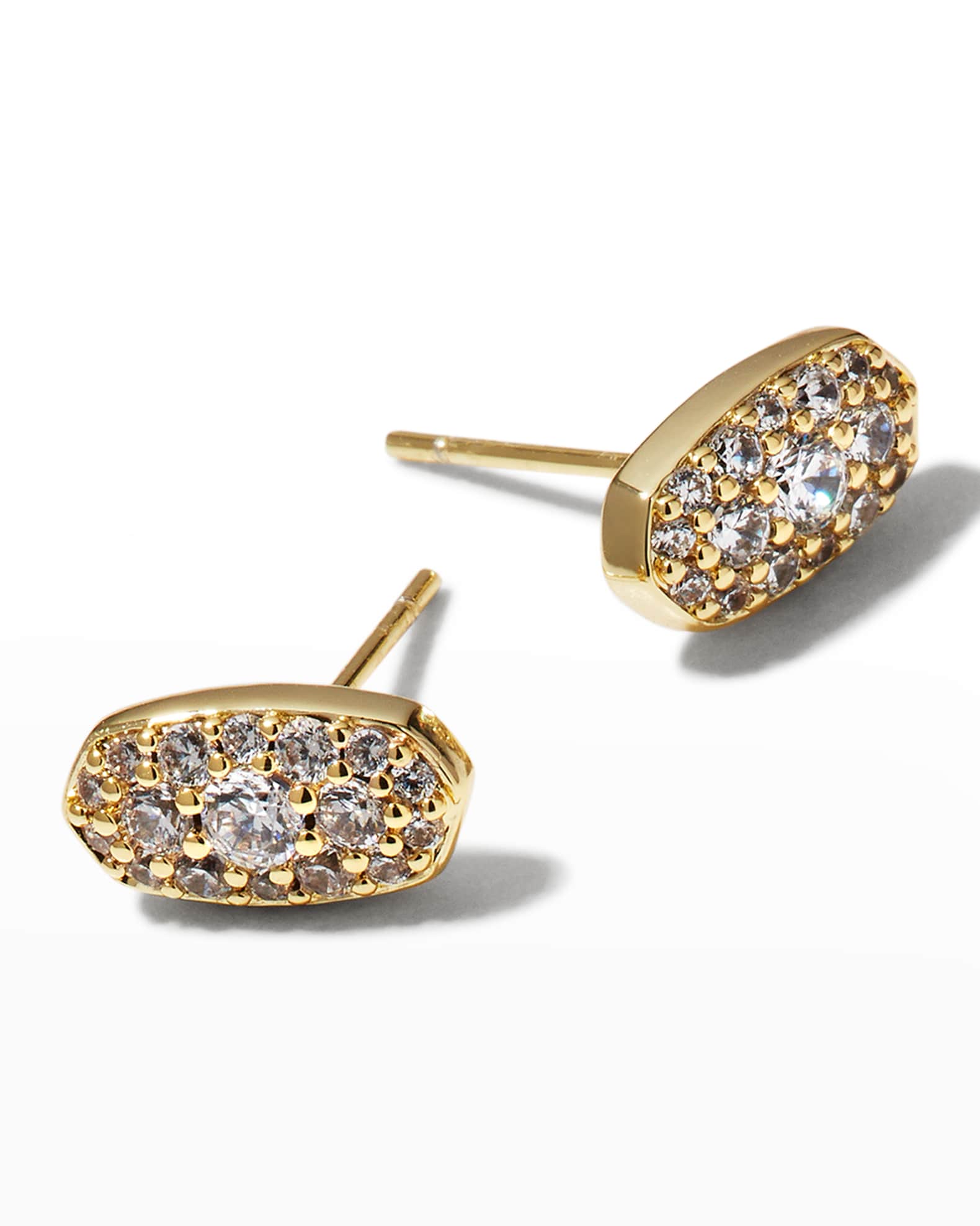 Kendra Scott Grayson Crystal Stud Earrings Neiman Marcus