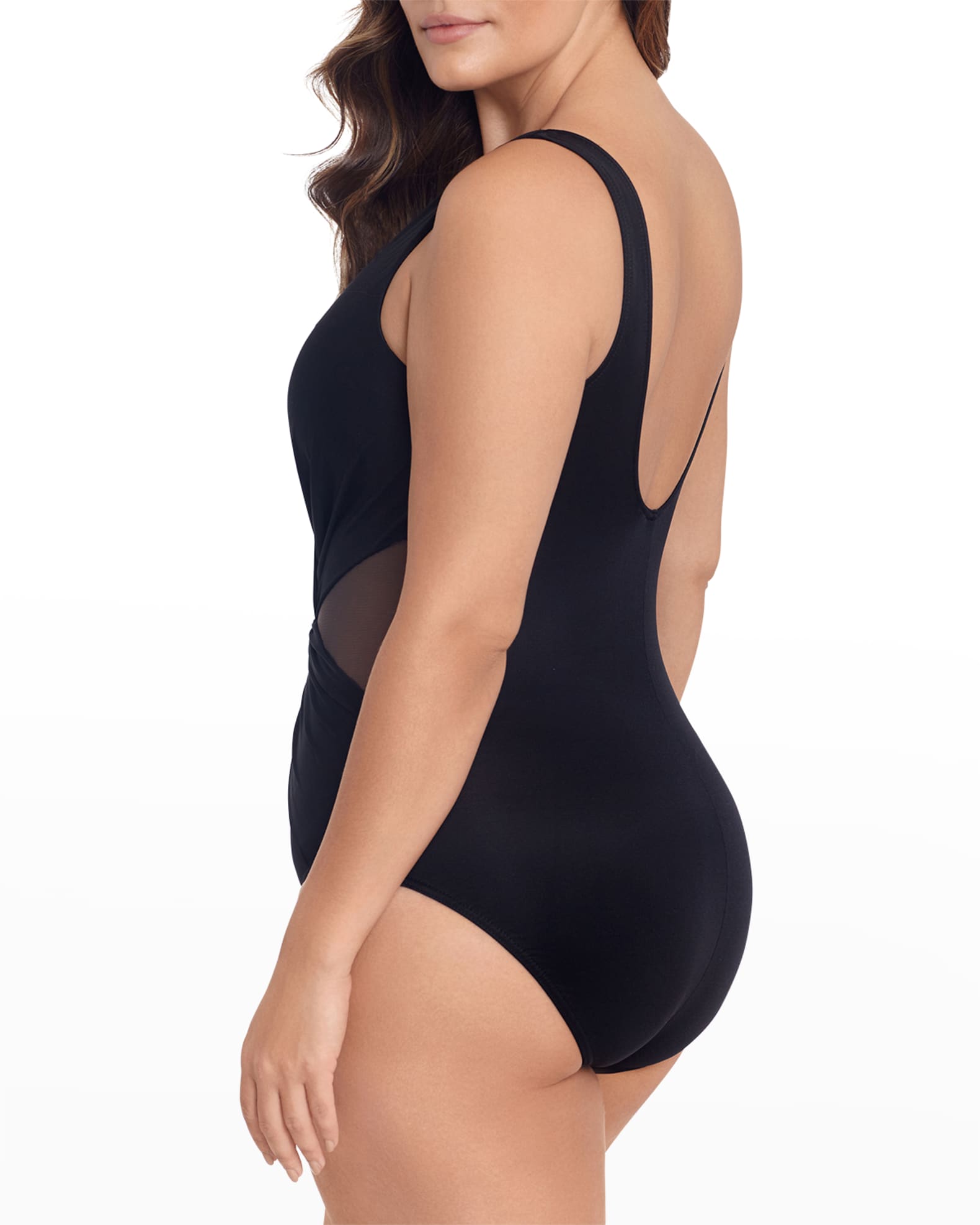 Miraclesuit Plus Size Palma One-Piece Swimsuit | Neiman Marcus