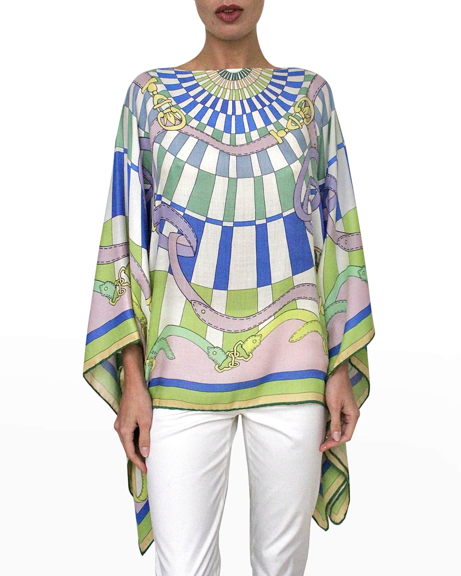 Printed Cashmere-Blend Scarf 0