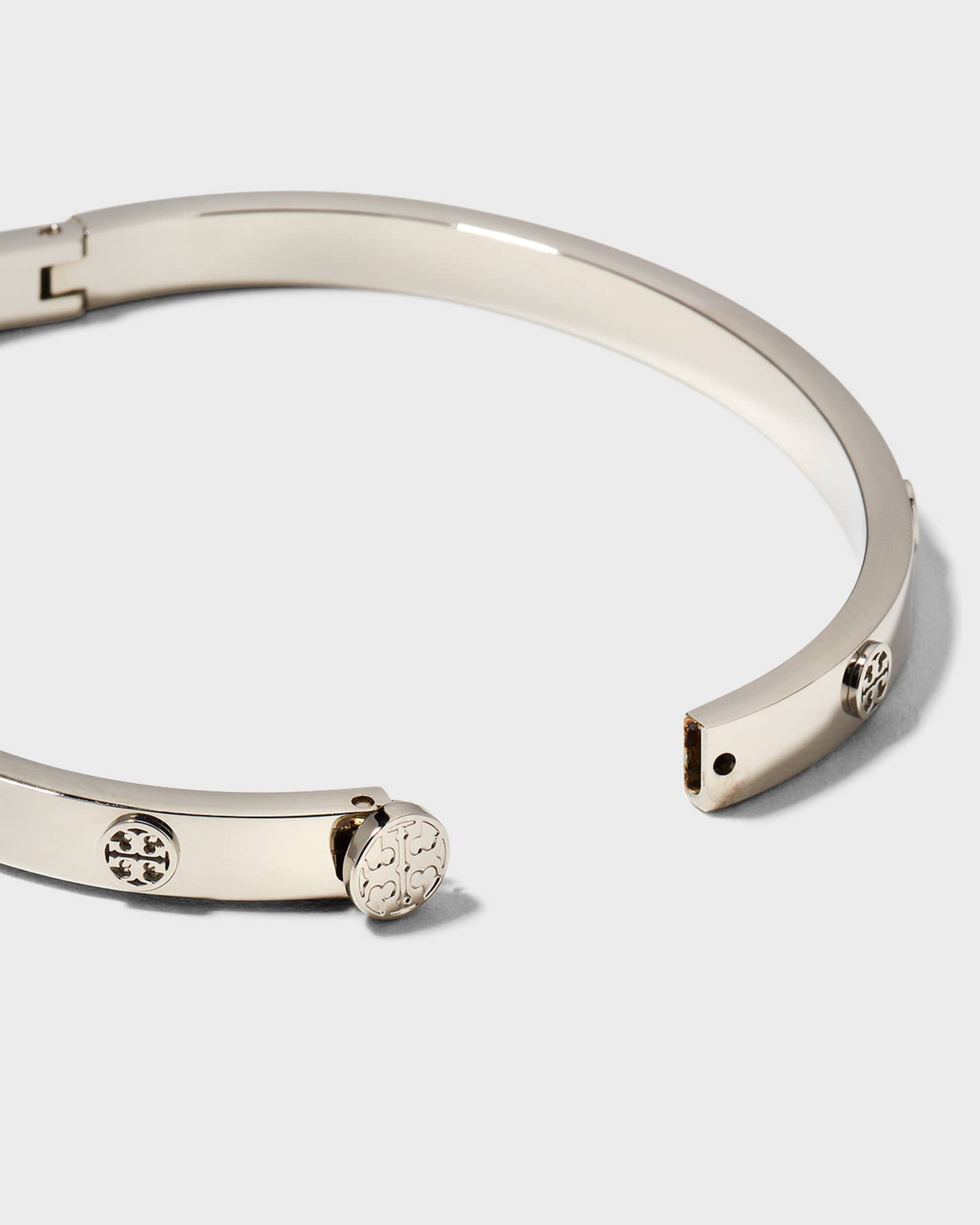 Tory Burch Miller Stud Hinge Bracelet, 5mm | Neiman Marcus