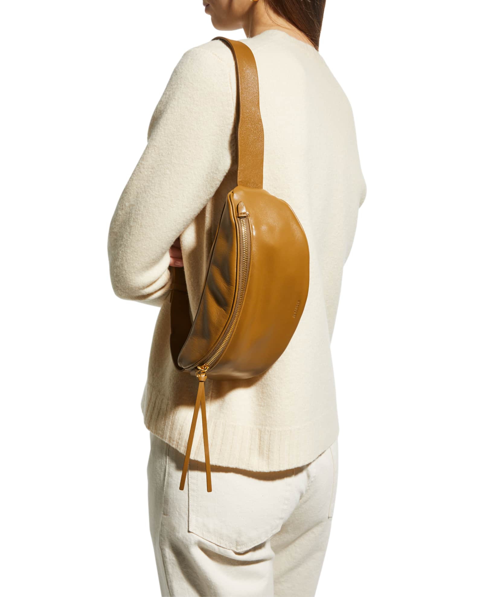 Jil Sander Moon Small Napa Belt Bag Neiman Marcus