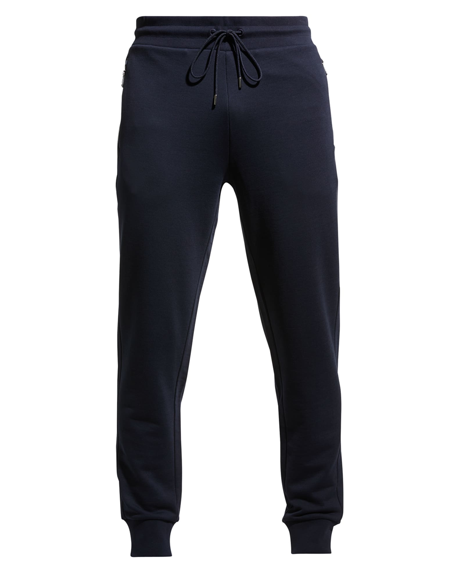 Moncler Men's Logo Side-Zip Sweatpants | Neiman Marcus