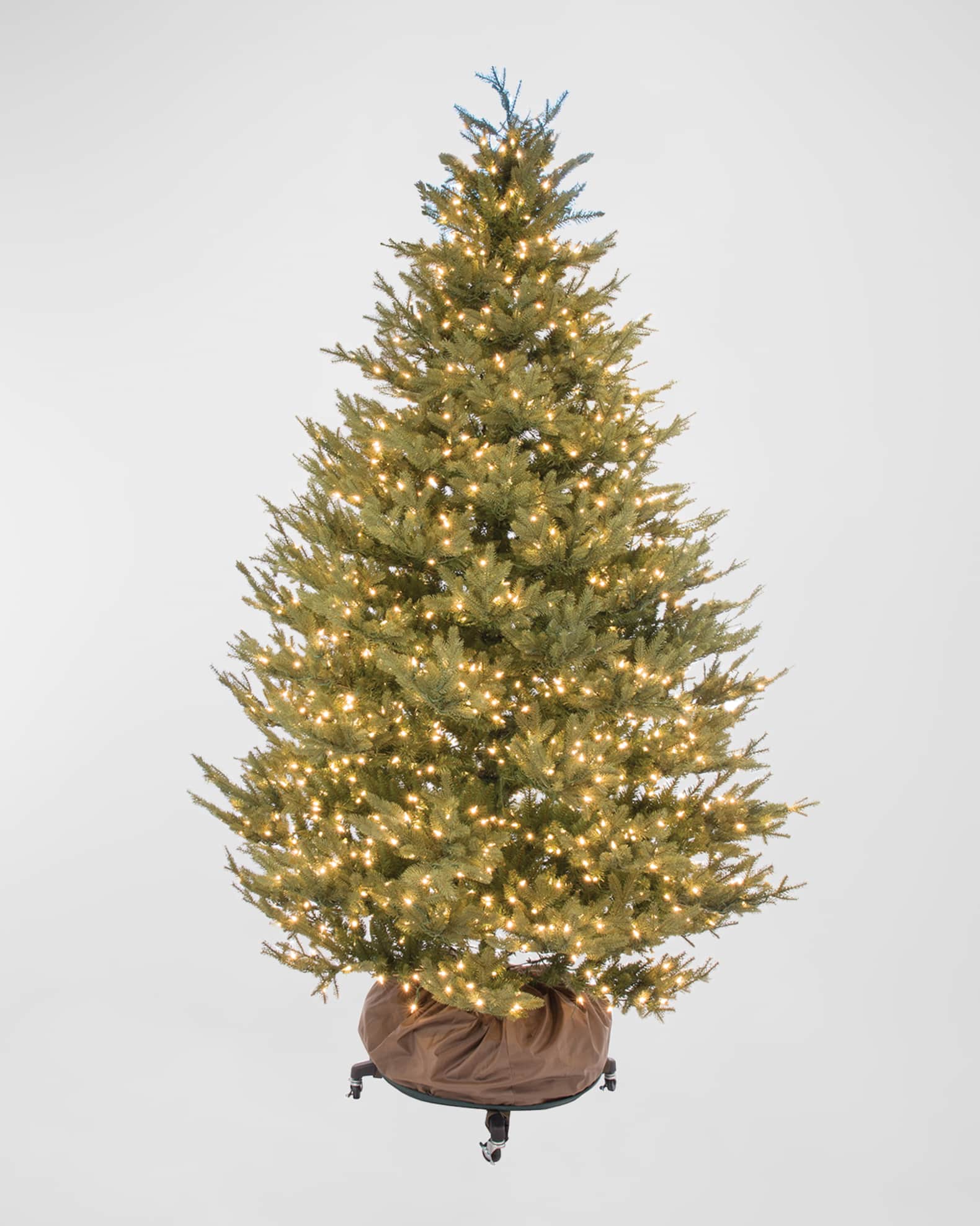TreeKeeper Large Girth Upright Christmas Tree Storage Bag with Wheels