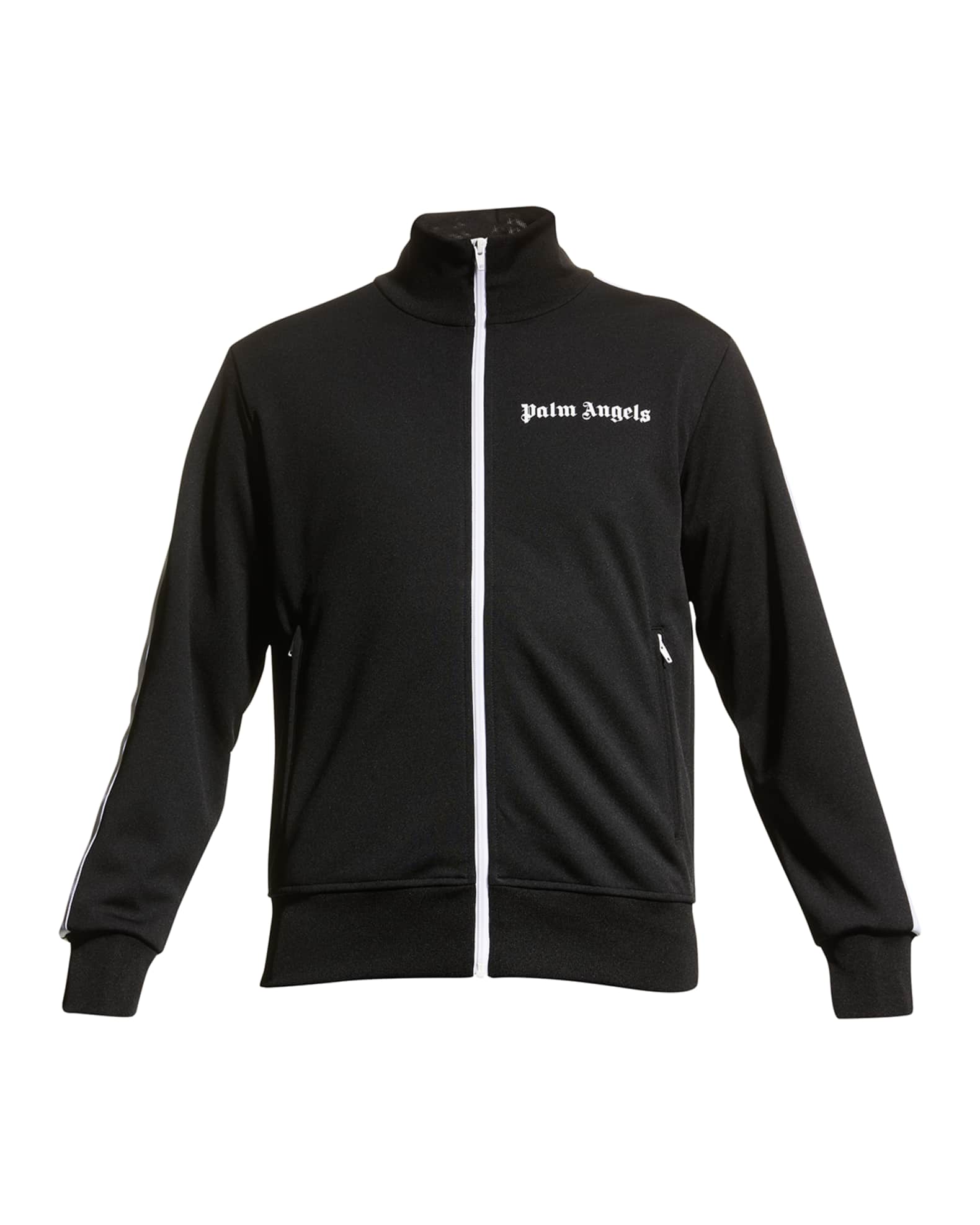 Palm Angels Men's Classic Logo Track Jacket Neiman Marcus
