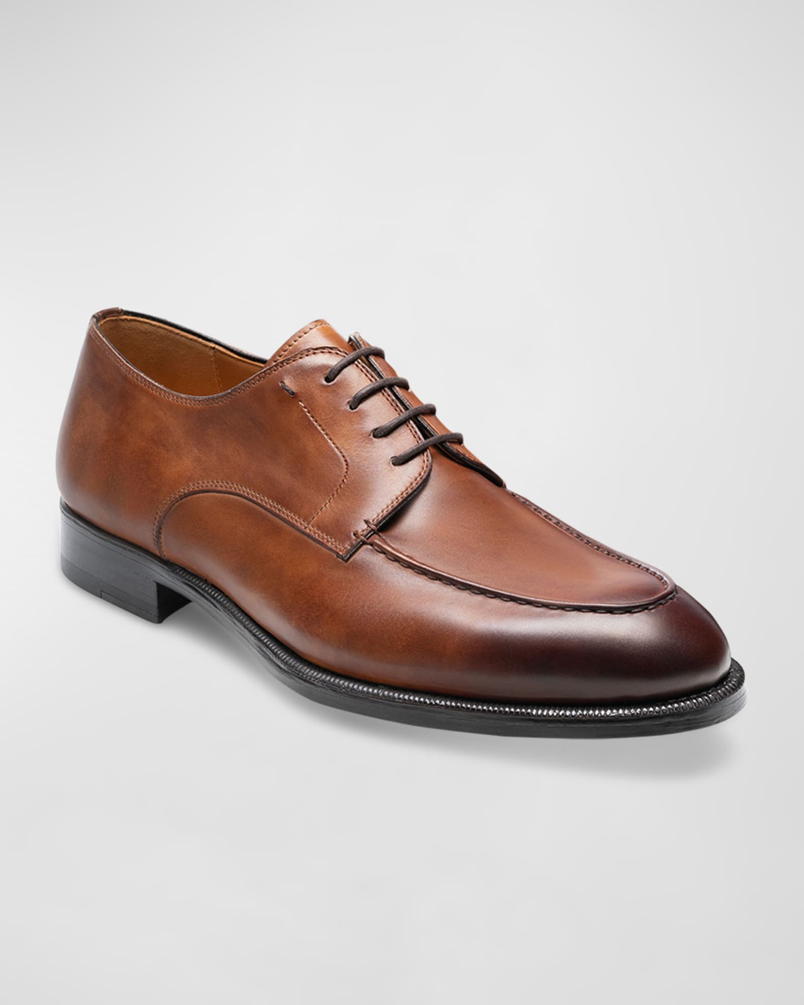 Magnanni Men s Alva Rubber Sole Leather Derby Shoes Neiman Marcus