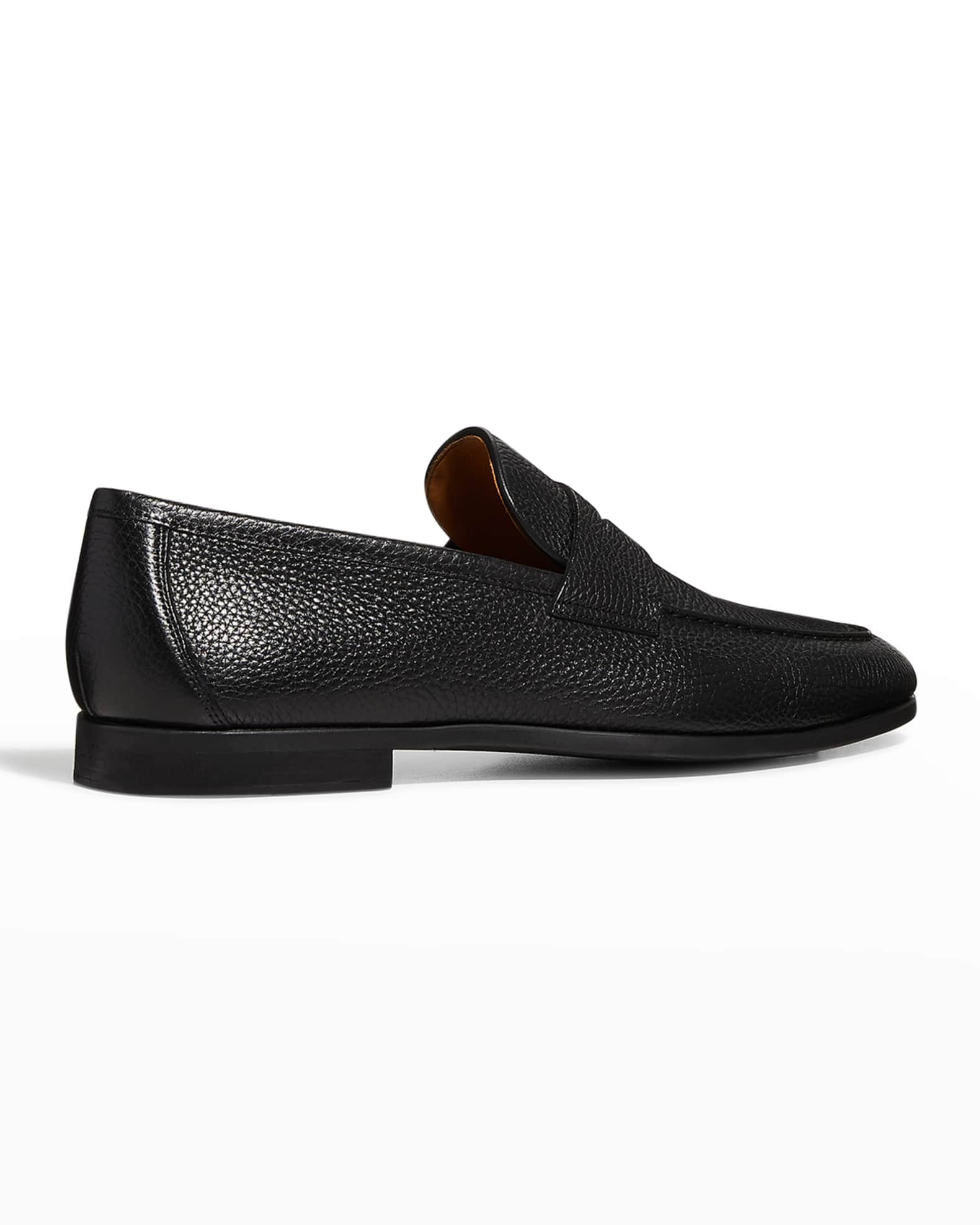 Magnanni Men's Diezman II Leather Penny Loafers | Neiman Marcus