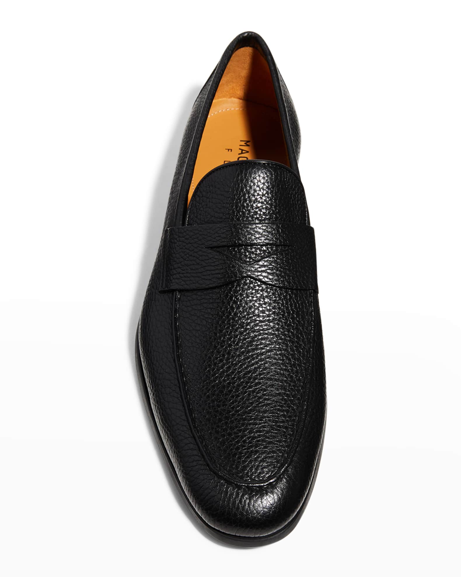 Magnanni Men's Diezman II Leather Penny Loafers | Neiman Marcus