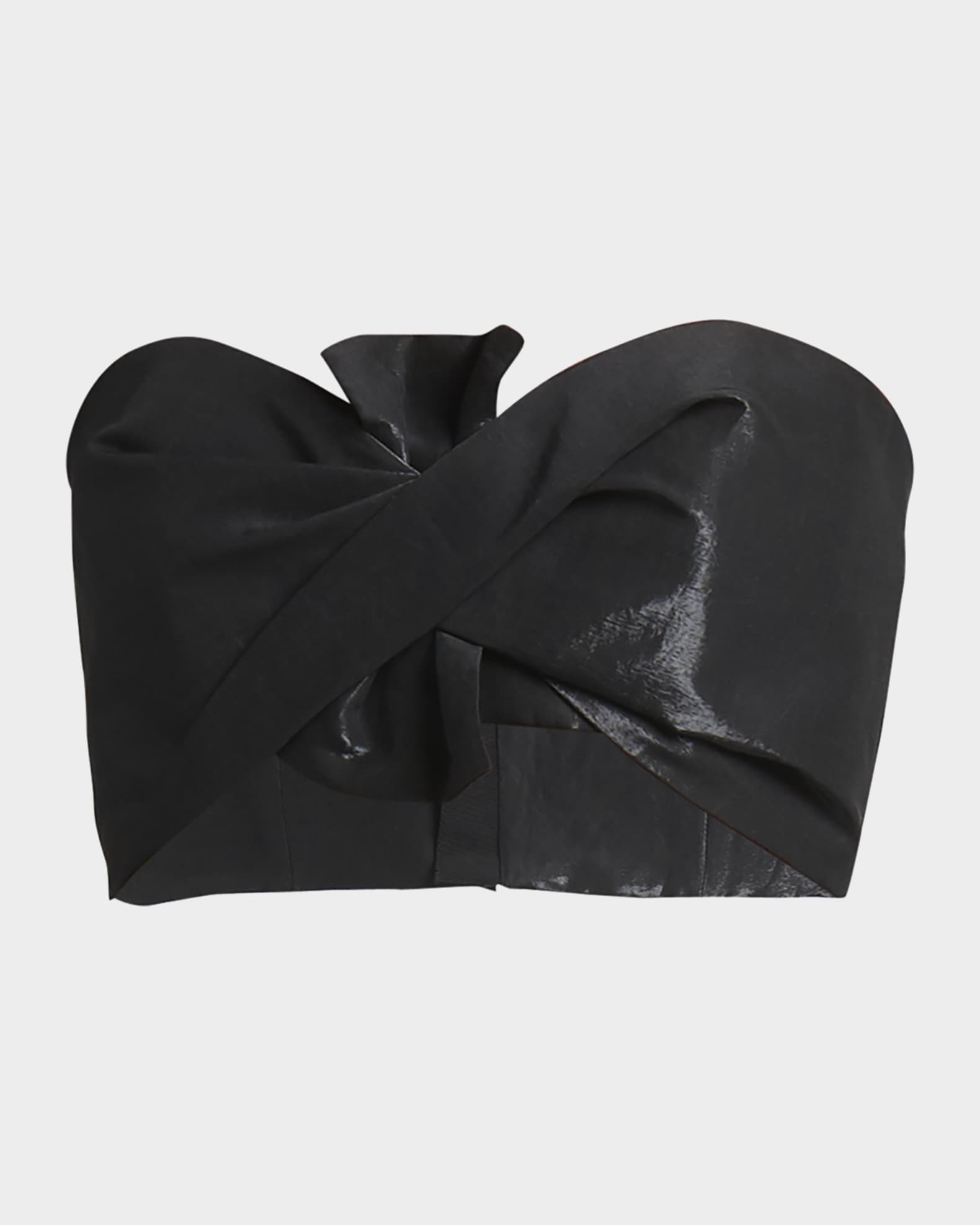 Metallic Knot Front Bandeau 0
