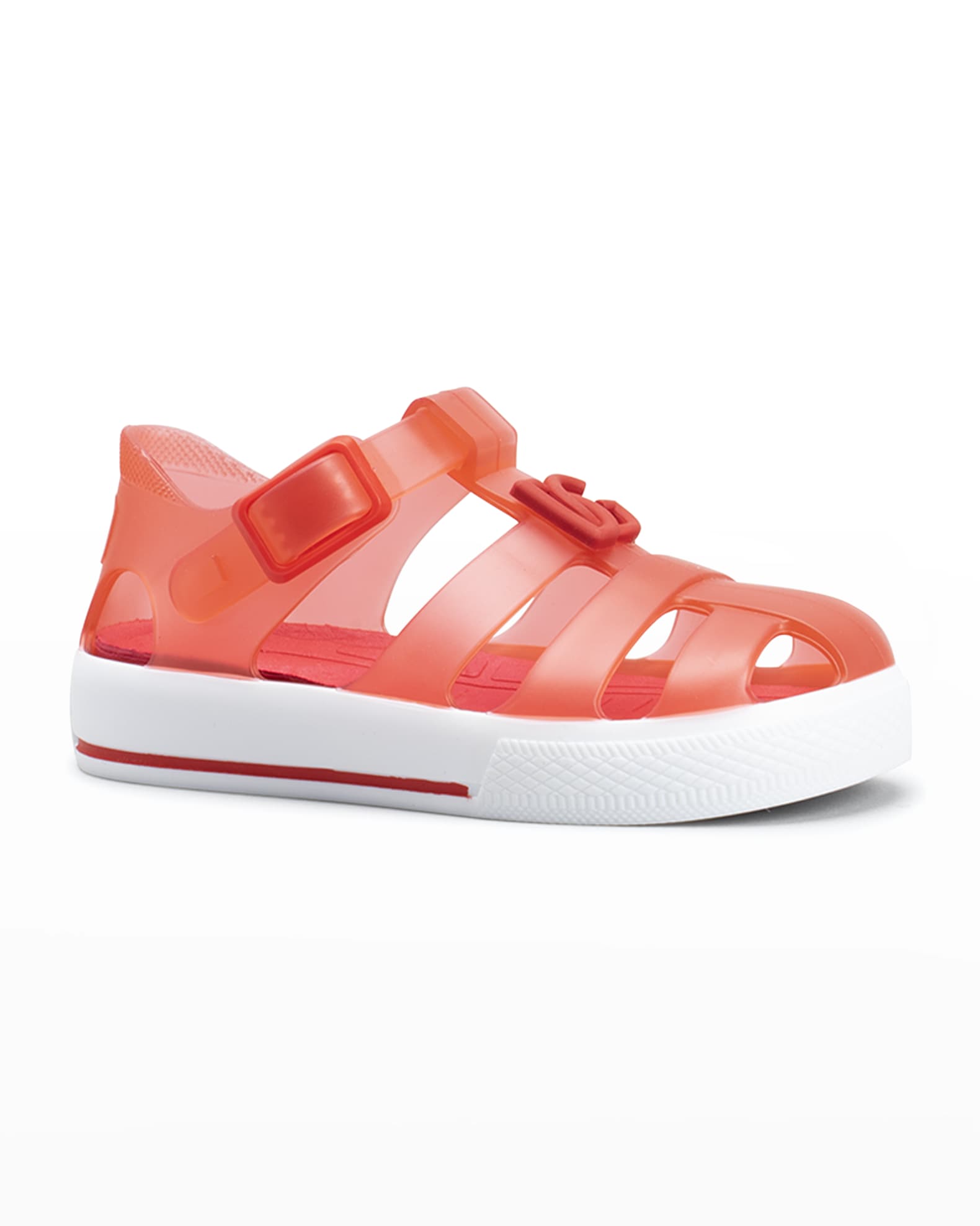 Caged jelly sandals clearance