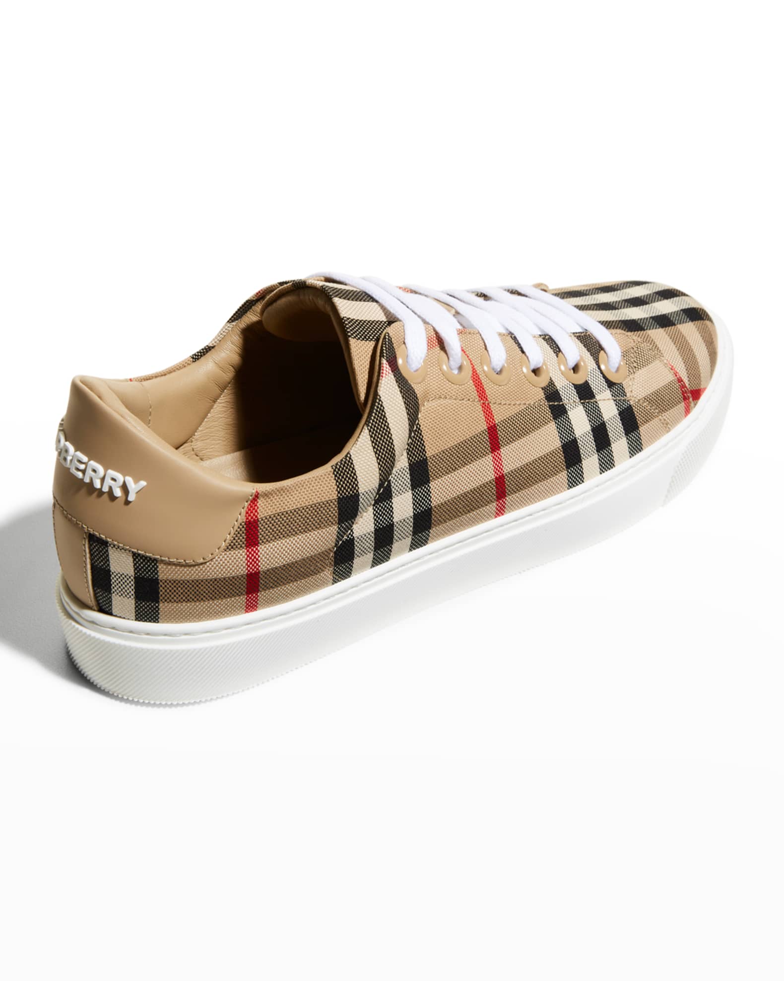 【公式サイト】正規ブランド品通販 New Burberry Albridge Marcus Neiman | Sneakers Low-Top Check 靴