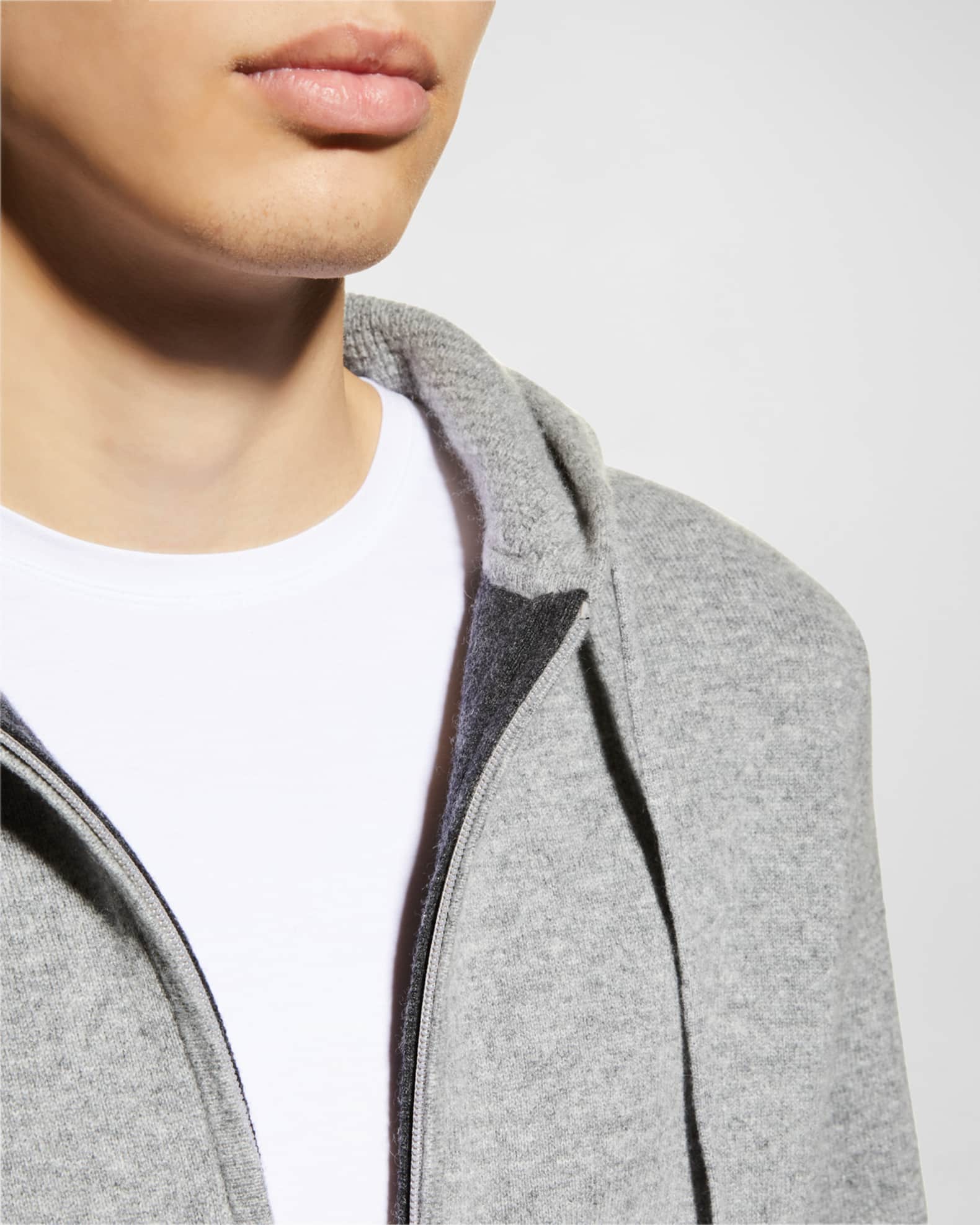 Nomad 1942 Men's Columbus Full-Zip Cashmere Hoodie | Neiman Marcus