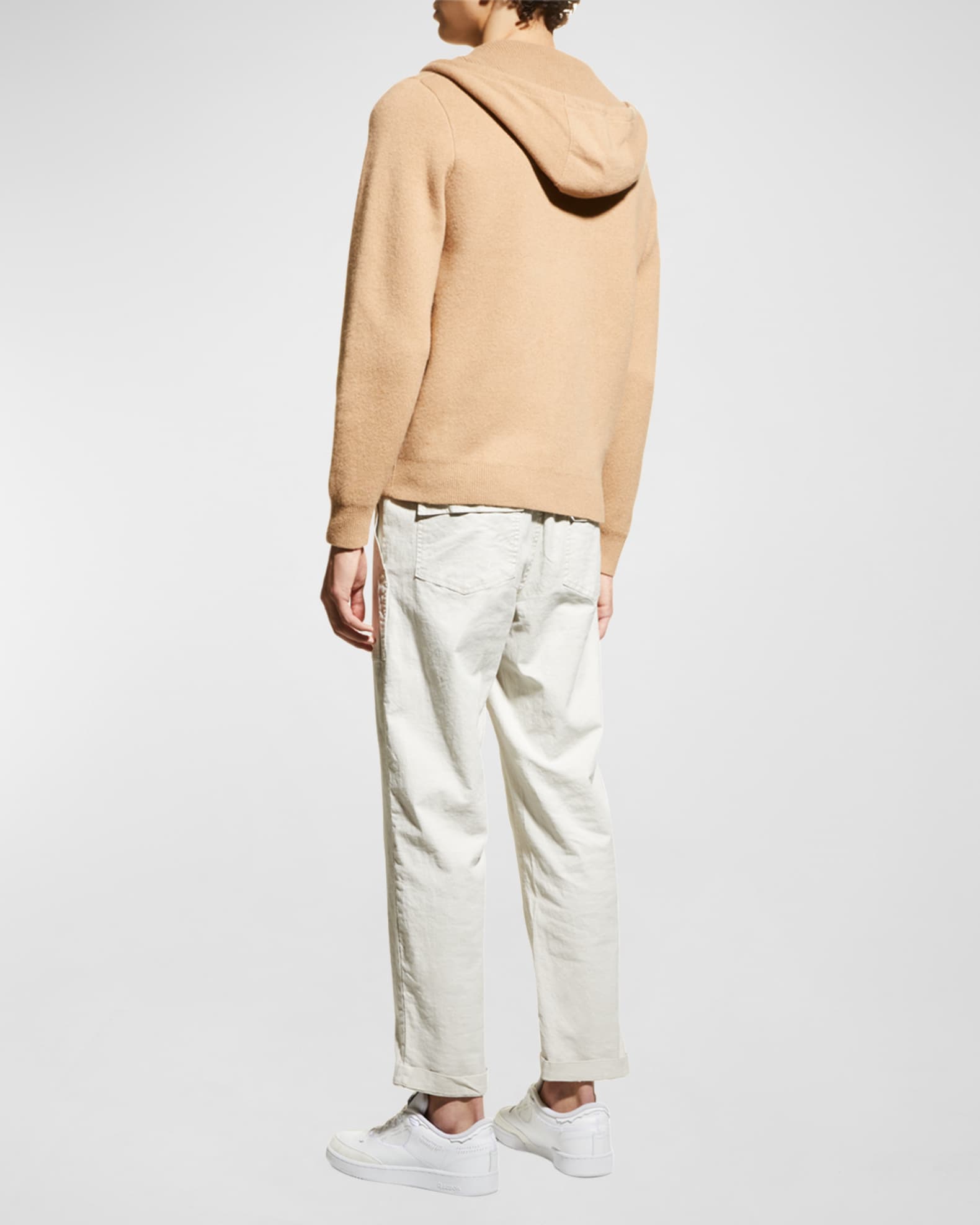 Nomad 1942 Men's Columbus Full-Zip Cashmere Hoodie | Neiman Marcus