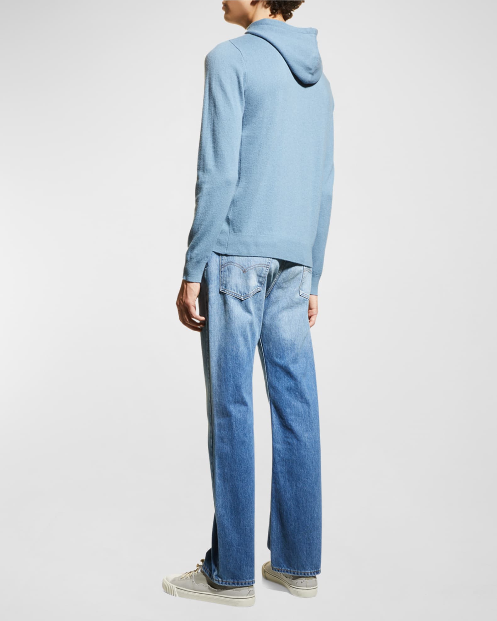 Nomad 1942 Men's Morningside Cashmere Pullover Hoodie | Neiman Marcus