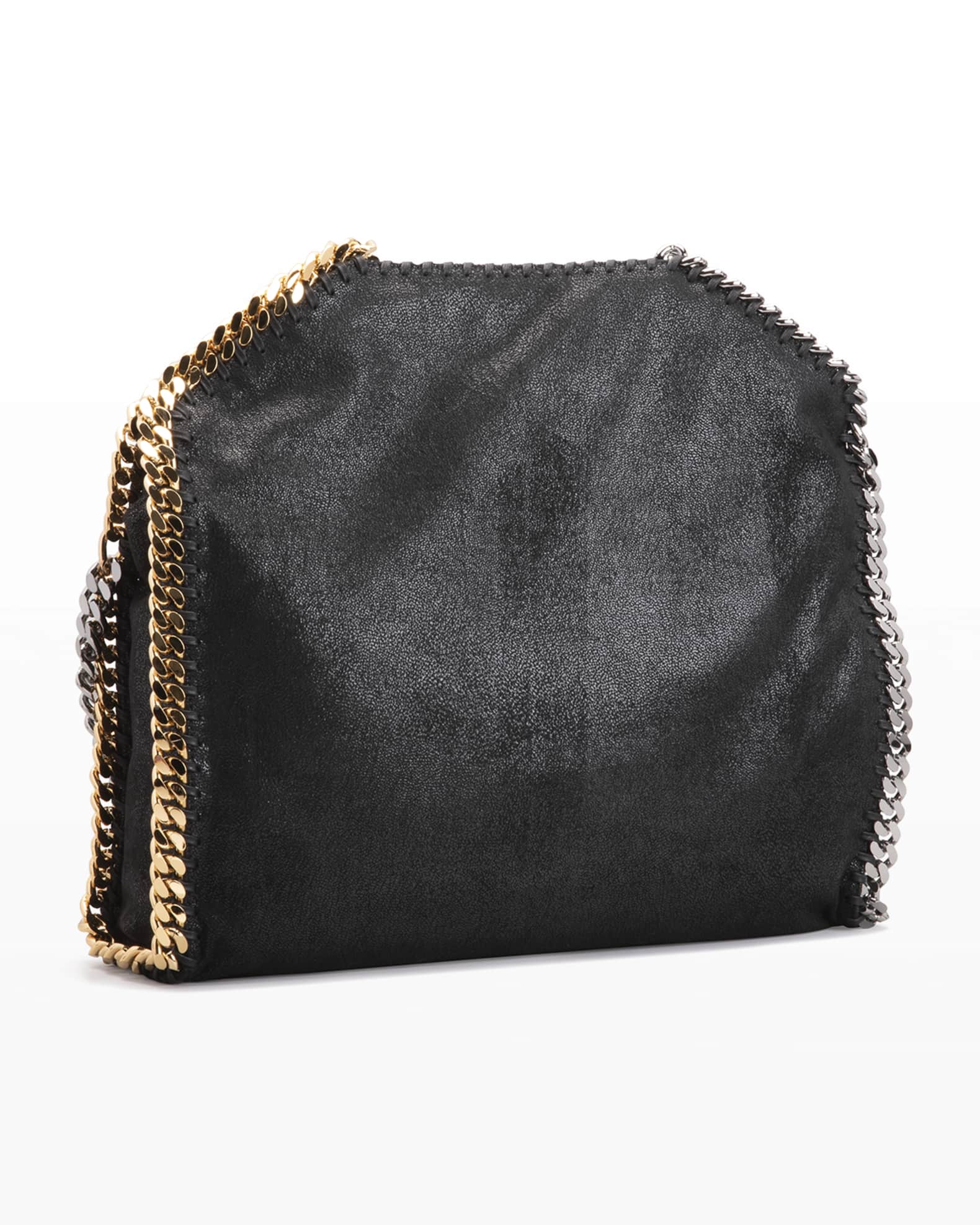 Stella McCartney Mix Galvanic 3-Chain Shimmer Tote Bag | Neiman Marcus