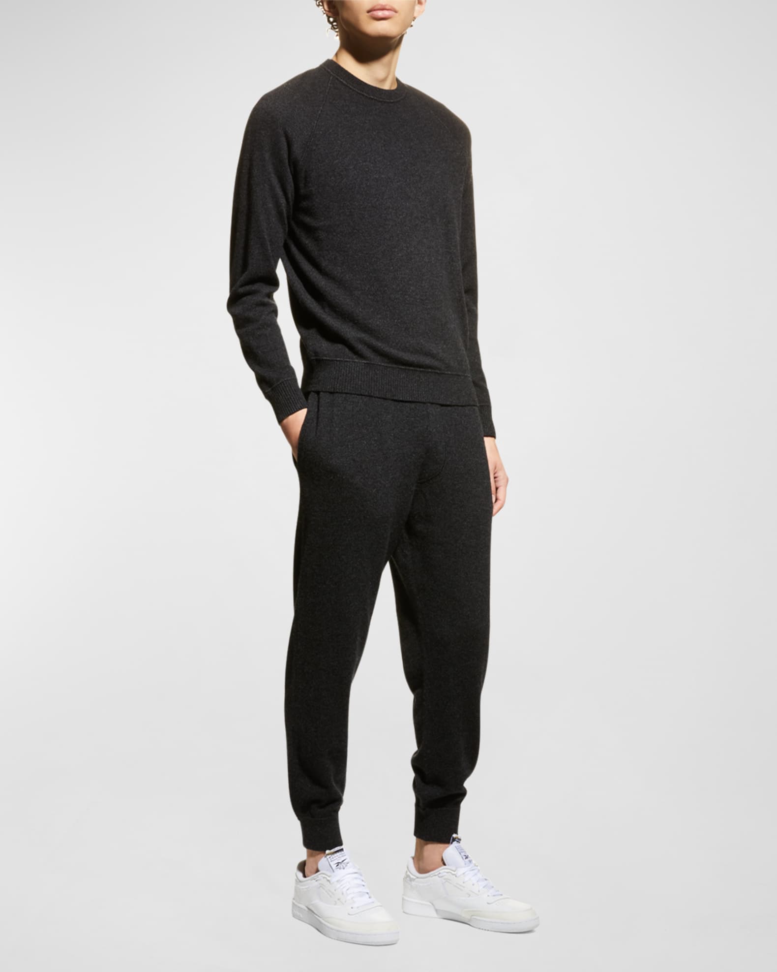 Nomad 1942 Men's Bleecker Cashmere Crewneck Sweater | Neiman Marcus