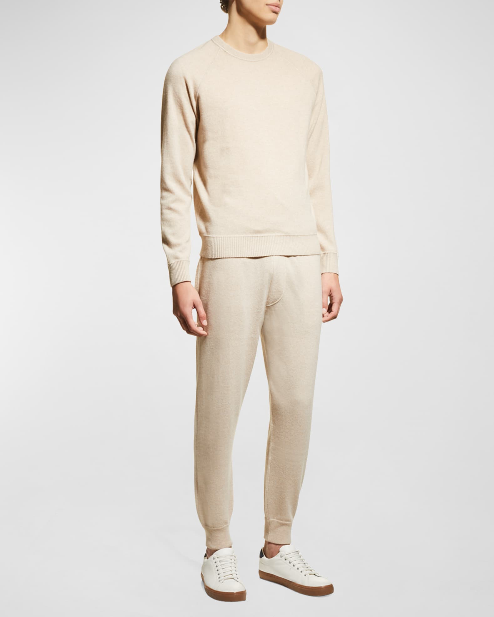 Nomad 1942 Men's Bleecker Cashmere Crewneck Sweater | Neiman Marcus