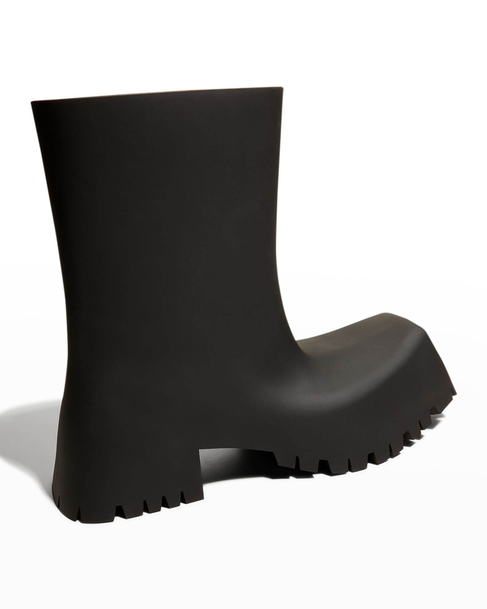 Balenciaga Men's Trooper Rubber Boots | Neiman Marcus