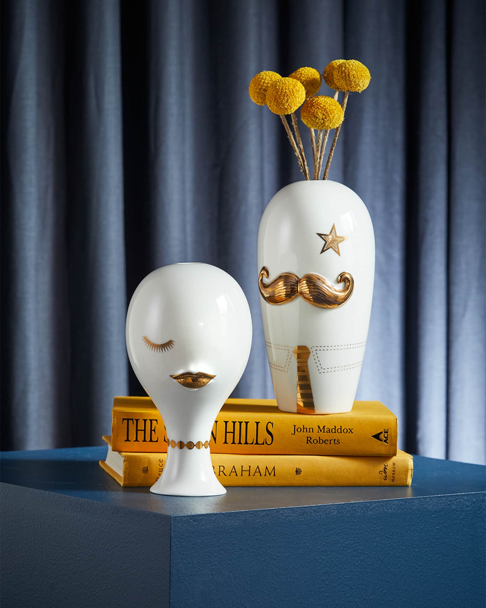 Gilded Muse Vases Neiman Marcus